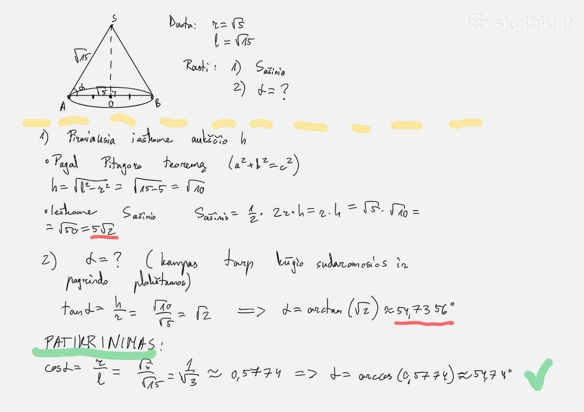 Matematikos korepetitorė (5-12 kl.)