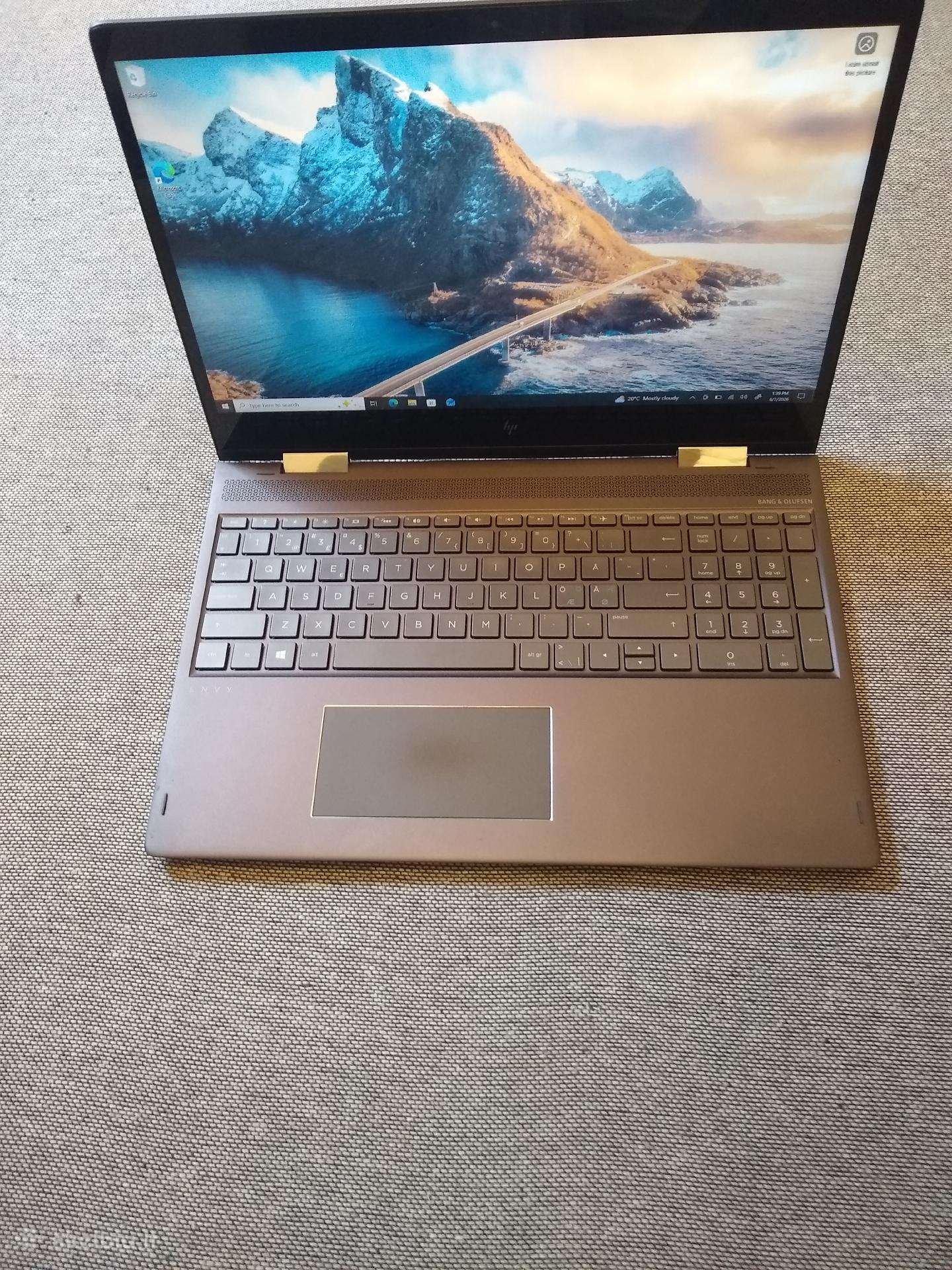 Envy 15" X360 touch Ryzen/16/500