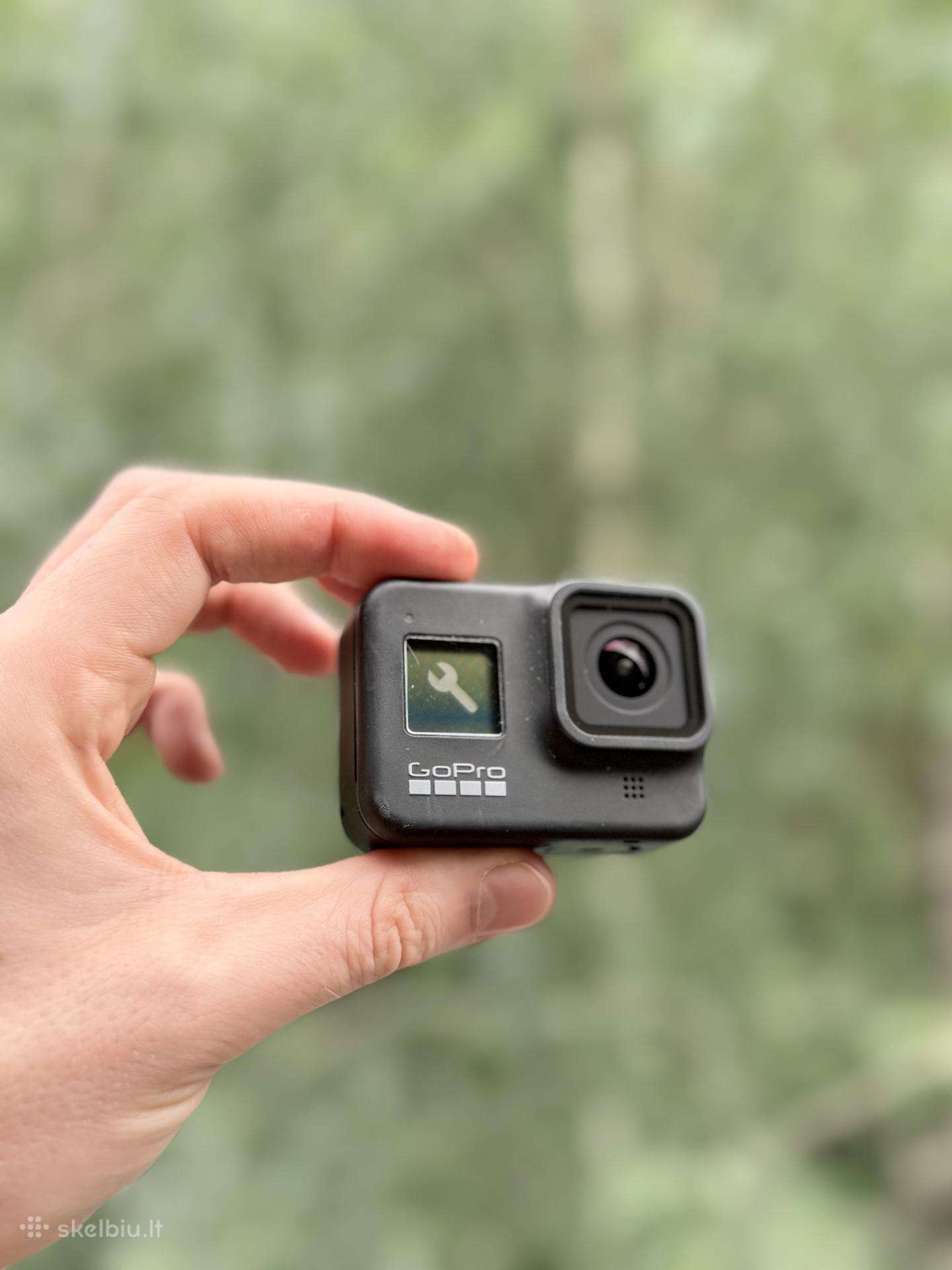 Gopro Hero 8 Black + pakrovimo stotelė