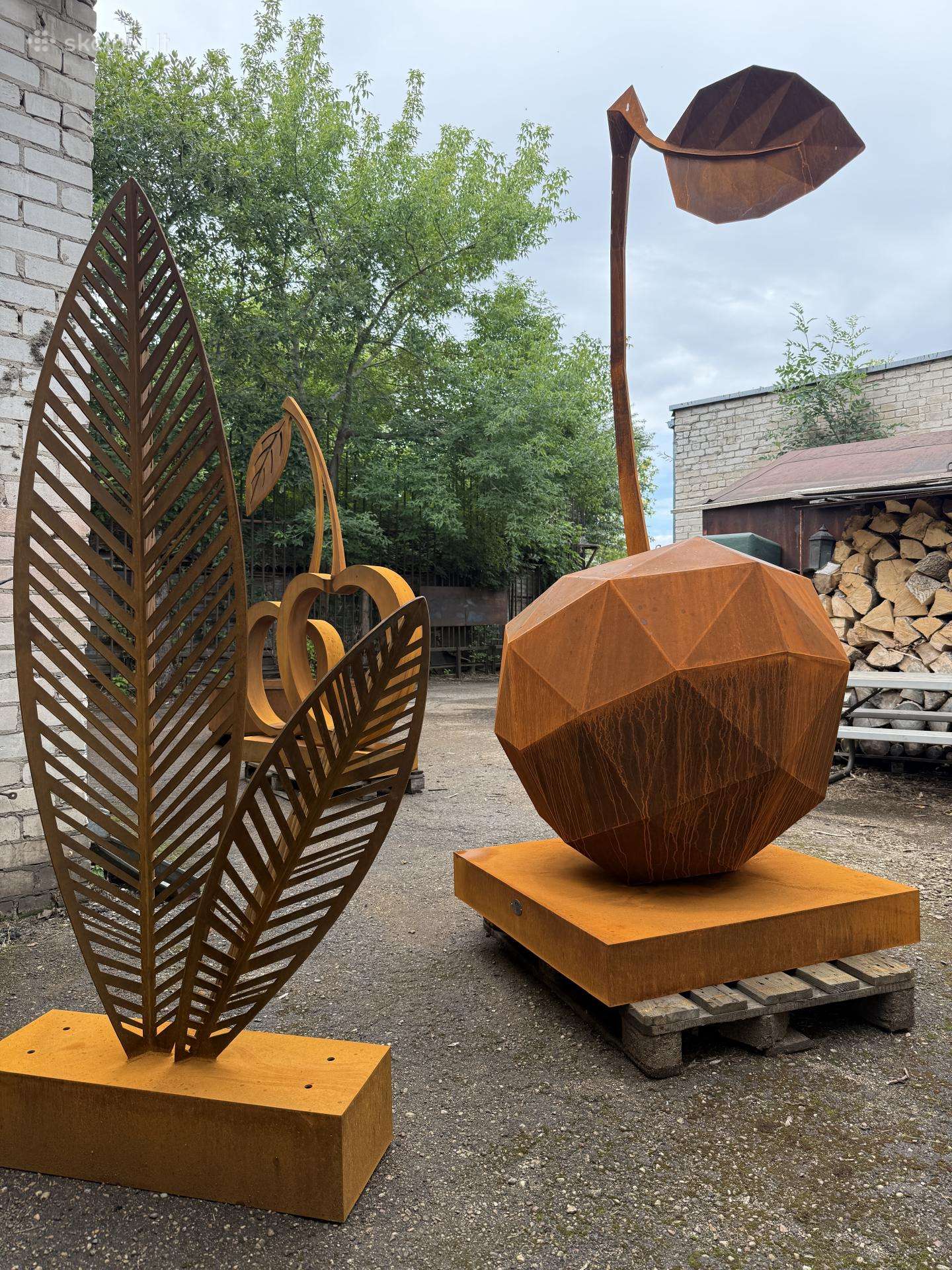 Corten'o plieno gaminiai
