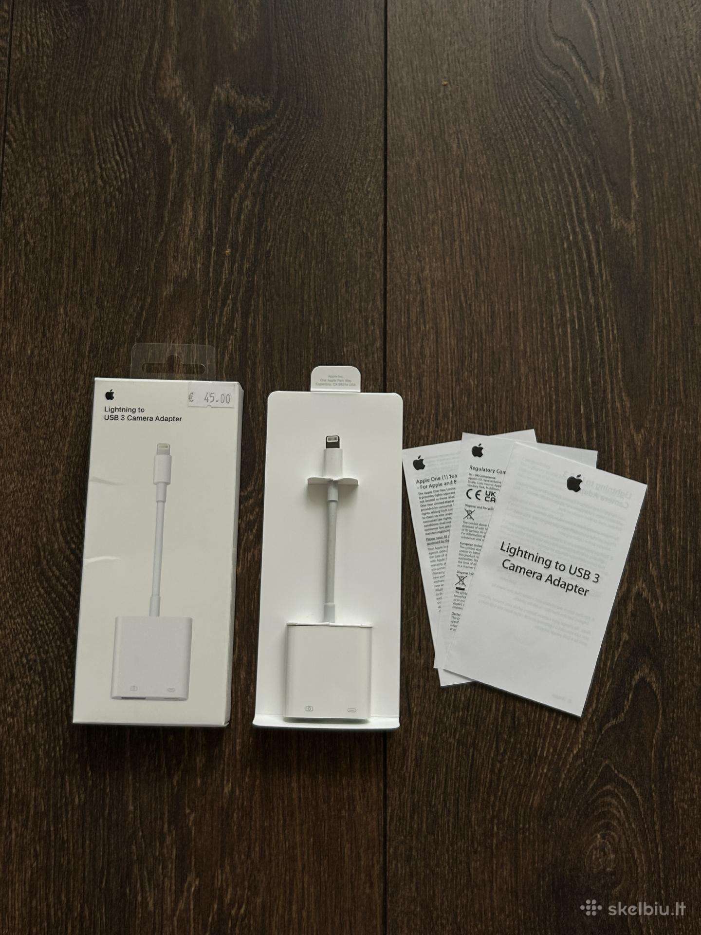 Lightning to Usb 3 Camera Adapter