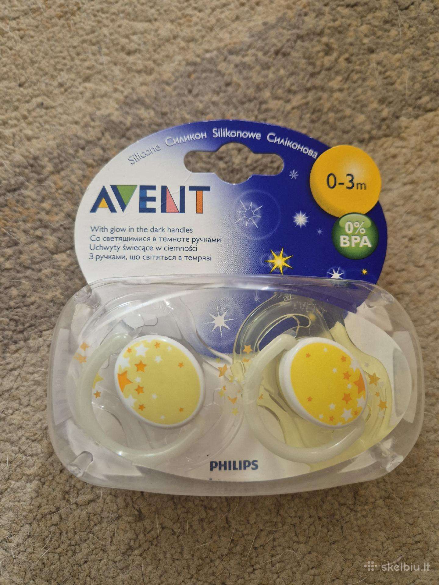 Čiulptukai Avent, 0-3 mėn