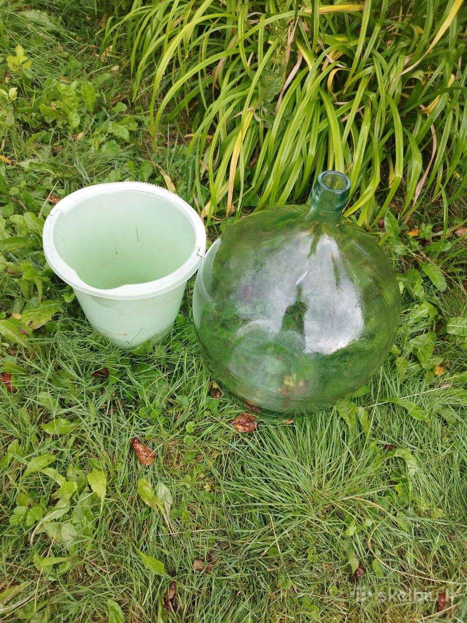 30 litrų stiklinė talpa