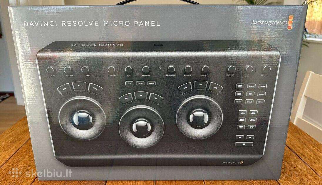 Blackmagic Davinci Resolve Micro Panel