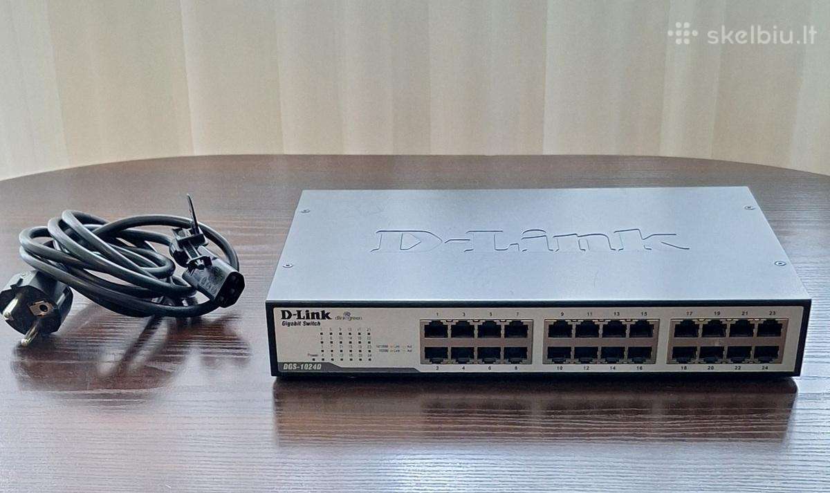 Komutatorius (Switch) D-link Dgs-1024d