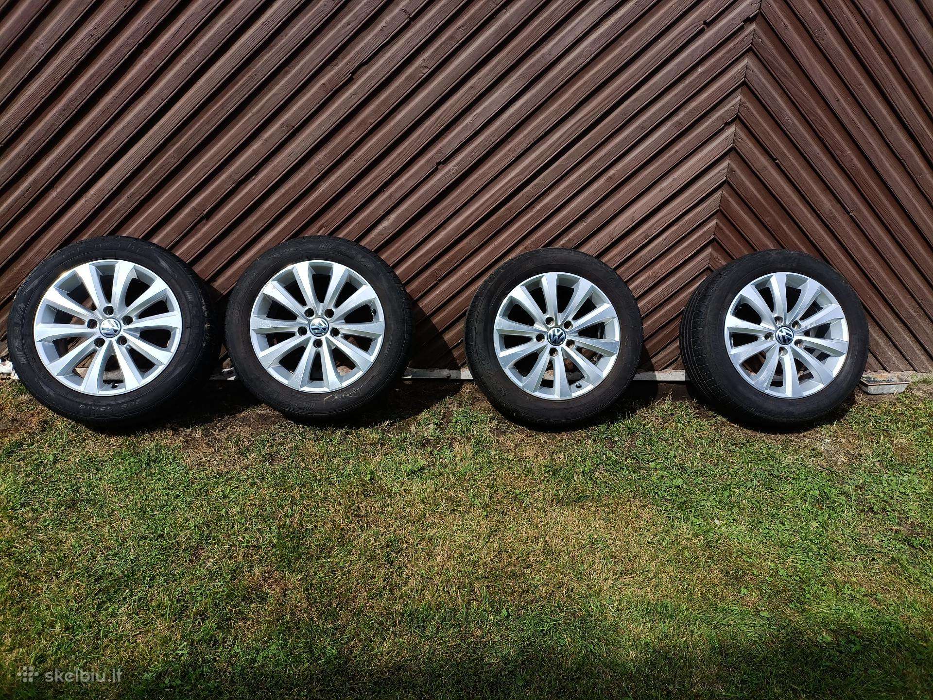 R16 VW Passat b7 ratlankiai su padangomis