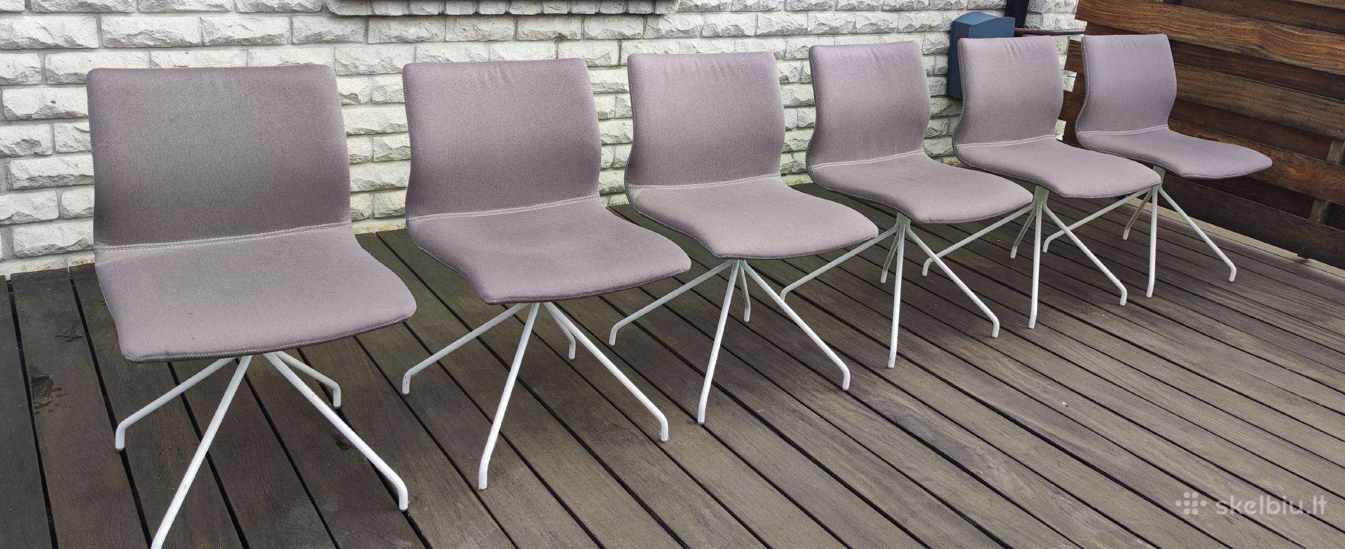 Naudotos geros būklės valgomo kėdės, 6 vnt.