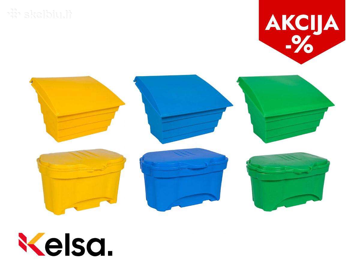Dėžės smėlio, druskos mišiniui