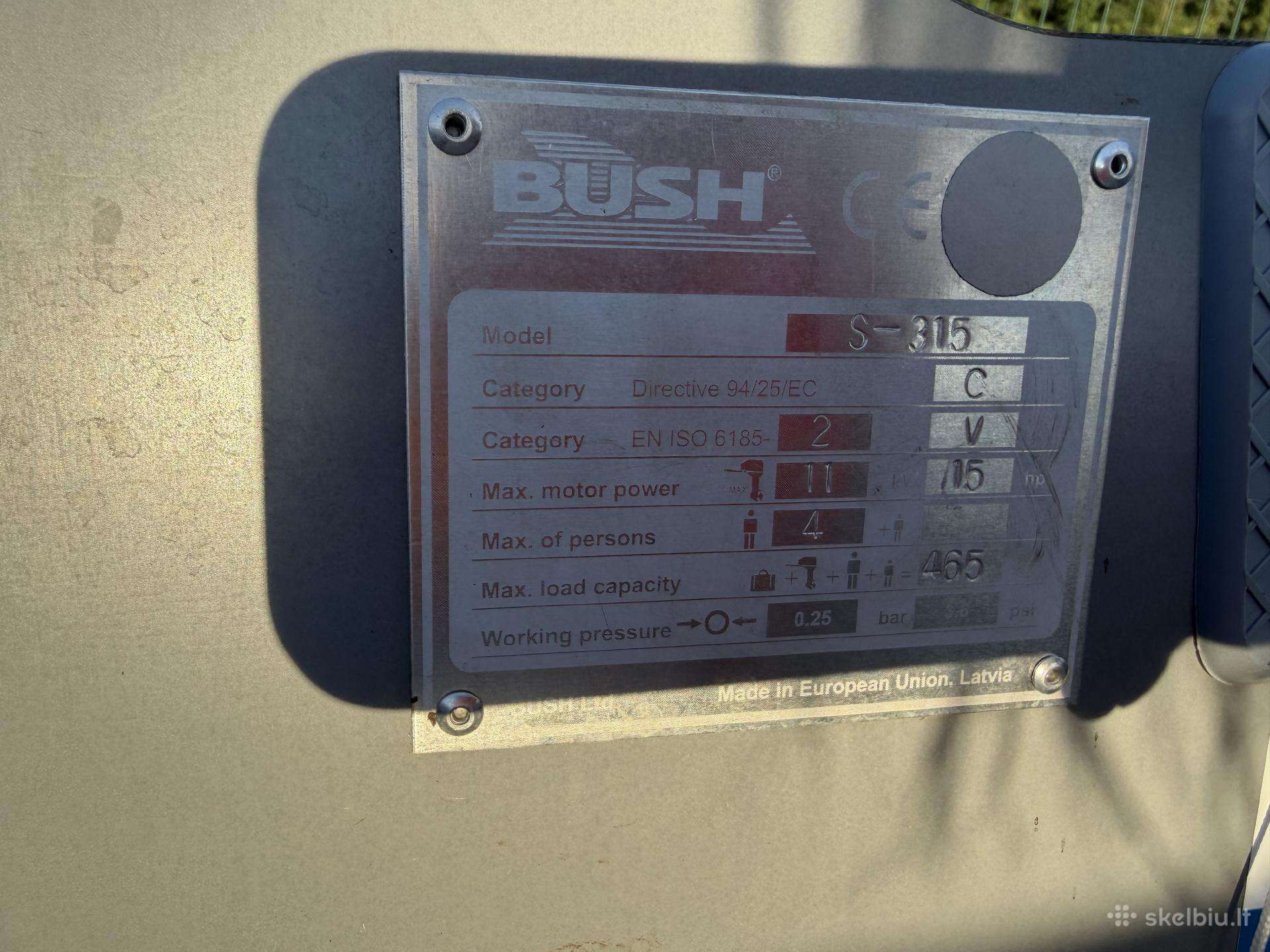 BUSH, inflatable boats