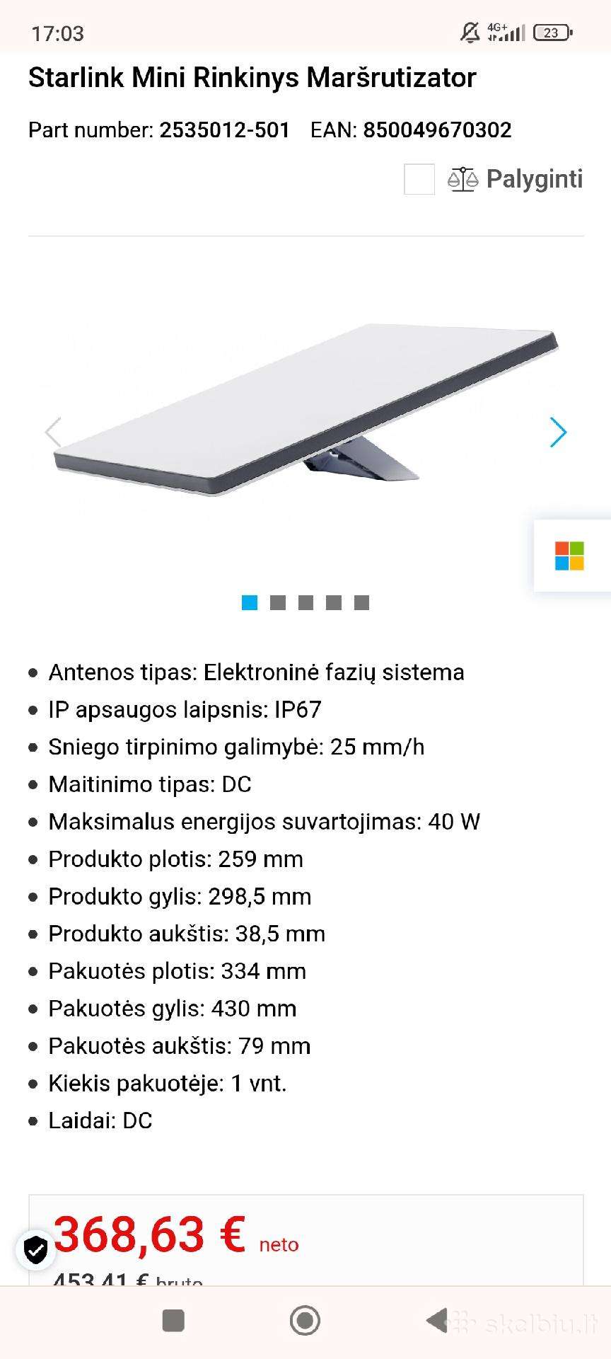 Starlink mini