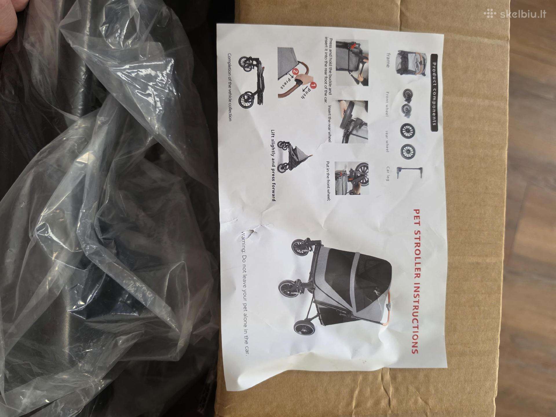 Vežimelis gyvunams kaina tik 70€