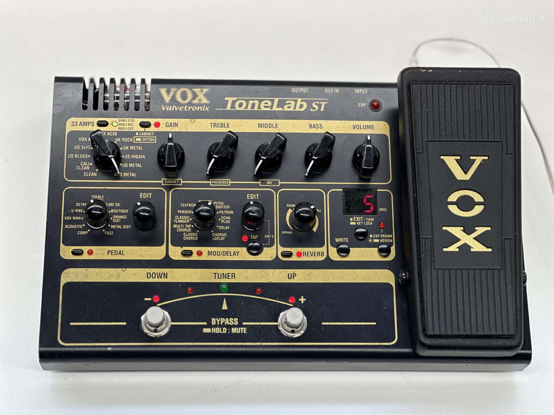 Vox Tonelab St Lempinis gitaros procesorius