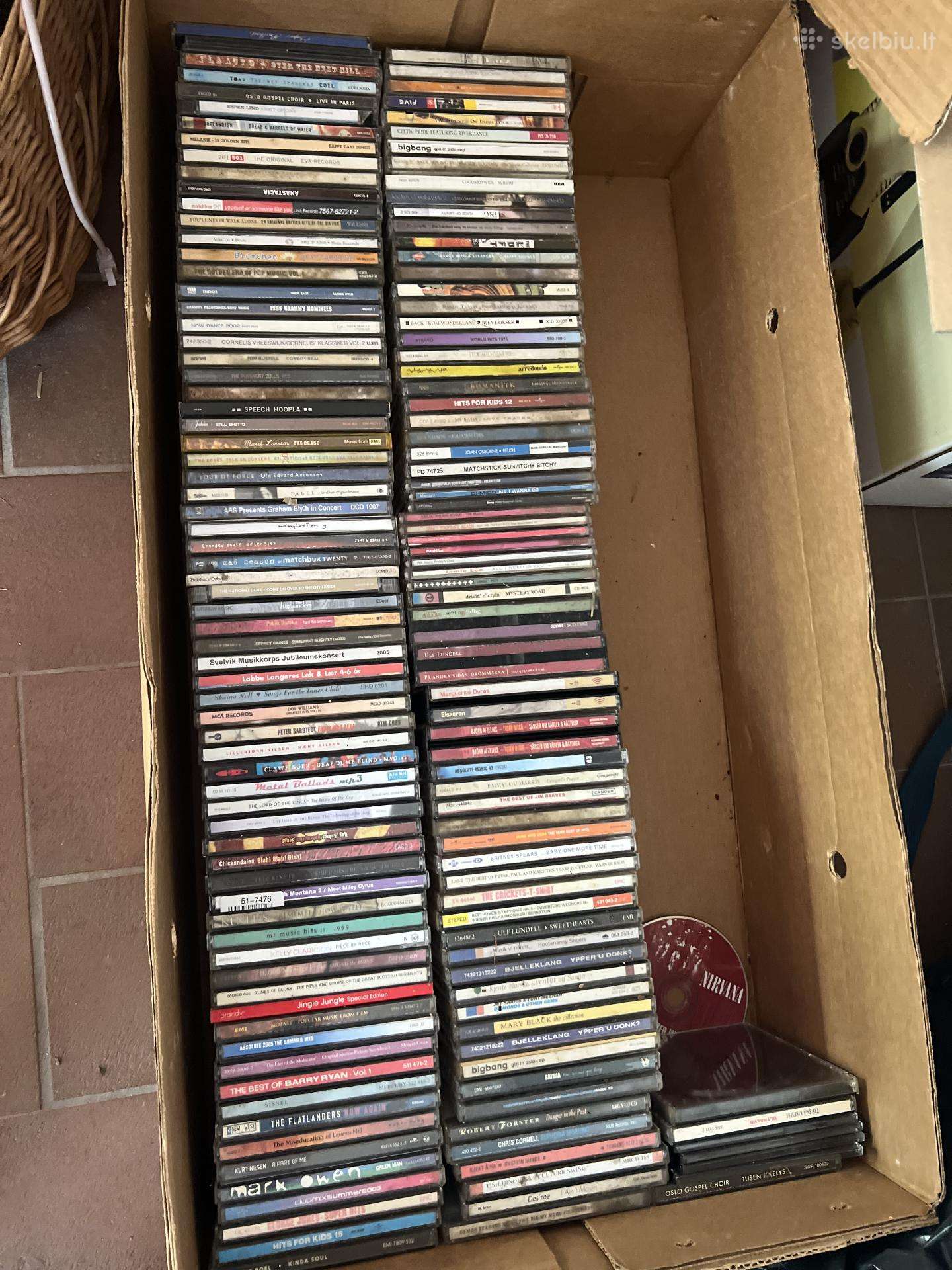CD diskai