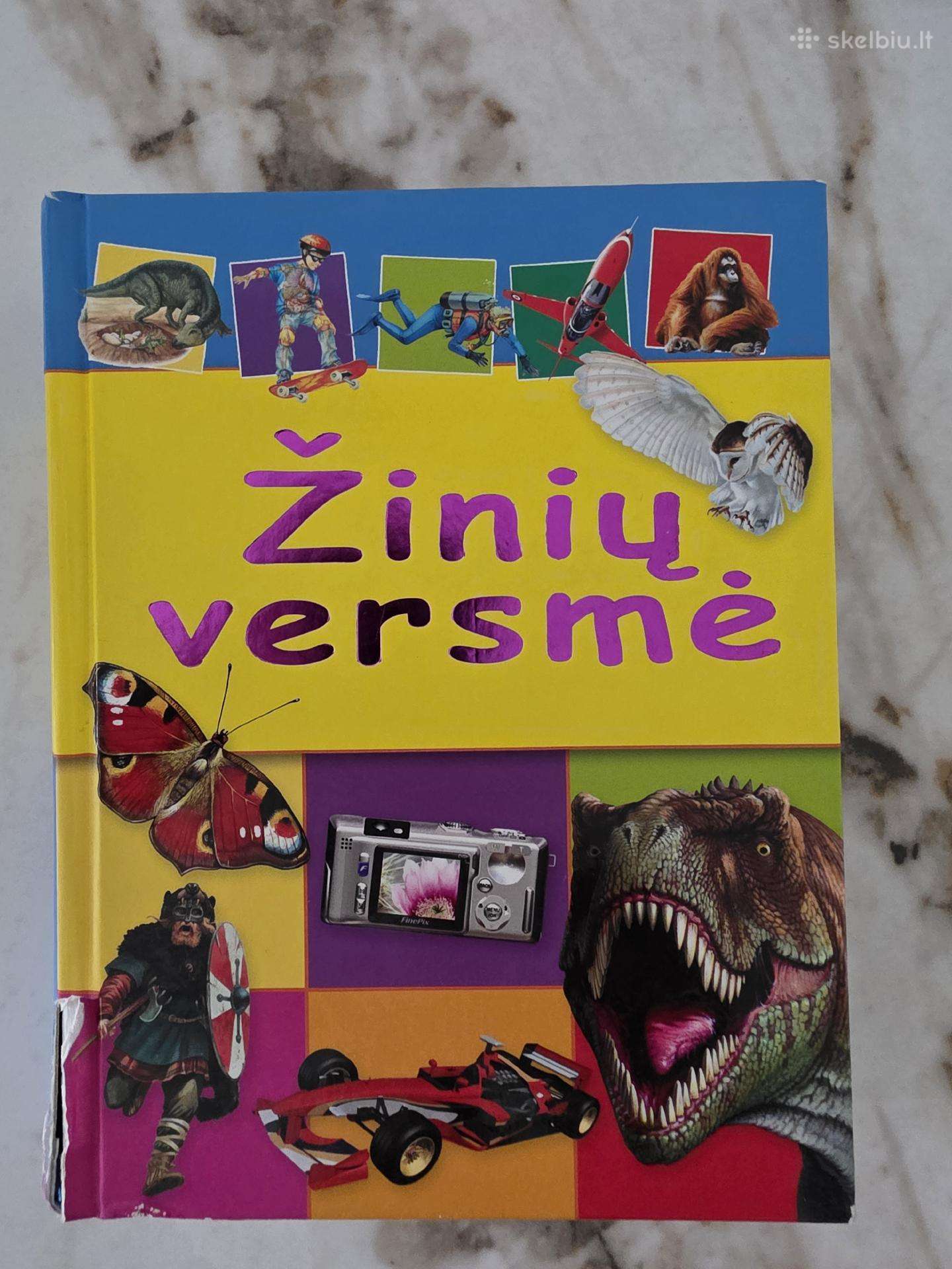 Knyga. Enciklopedija. Žinių versmė. 500psl.