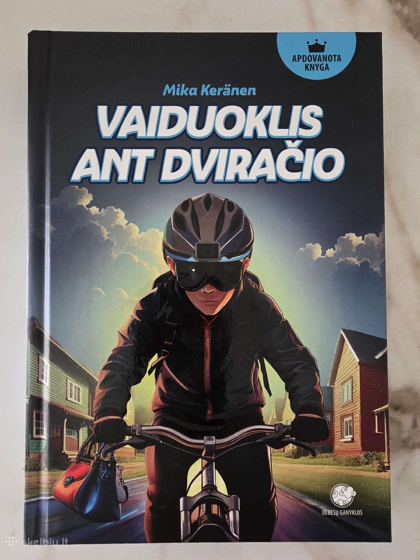 Knyga Vaiduoklis ant dviračio. Mika Keranen.