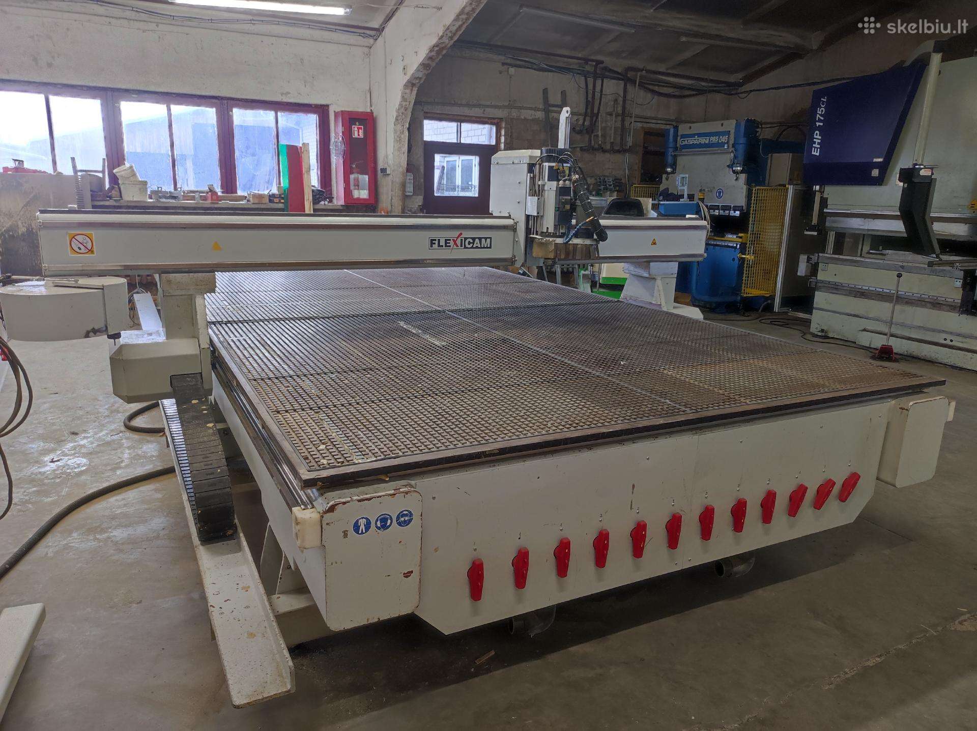 CNC frezavimo staklės Flexicam 6x2.5m