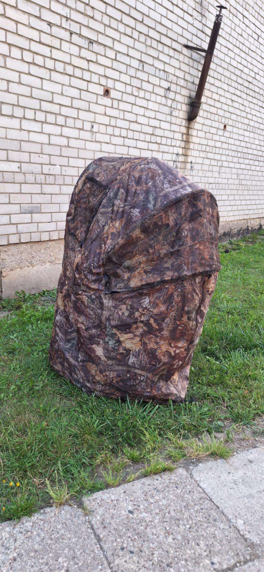 Žvejybos kėdė su pastoge