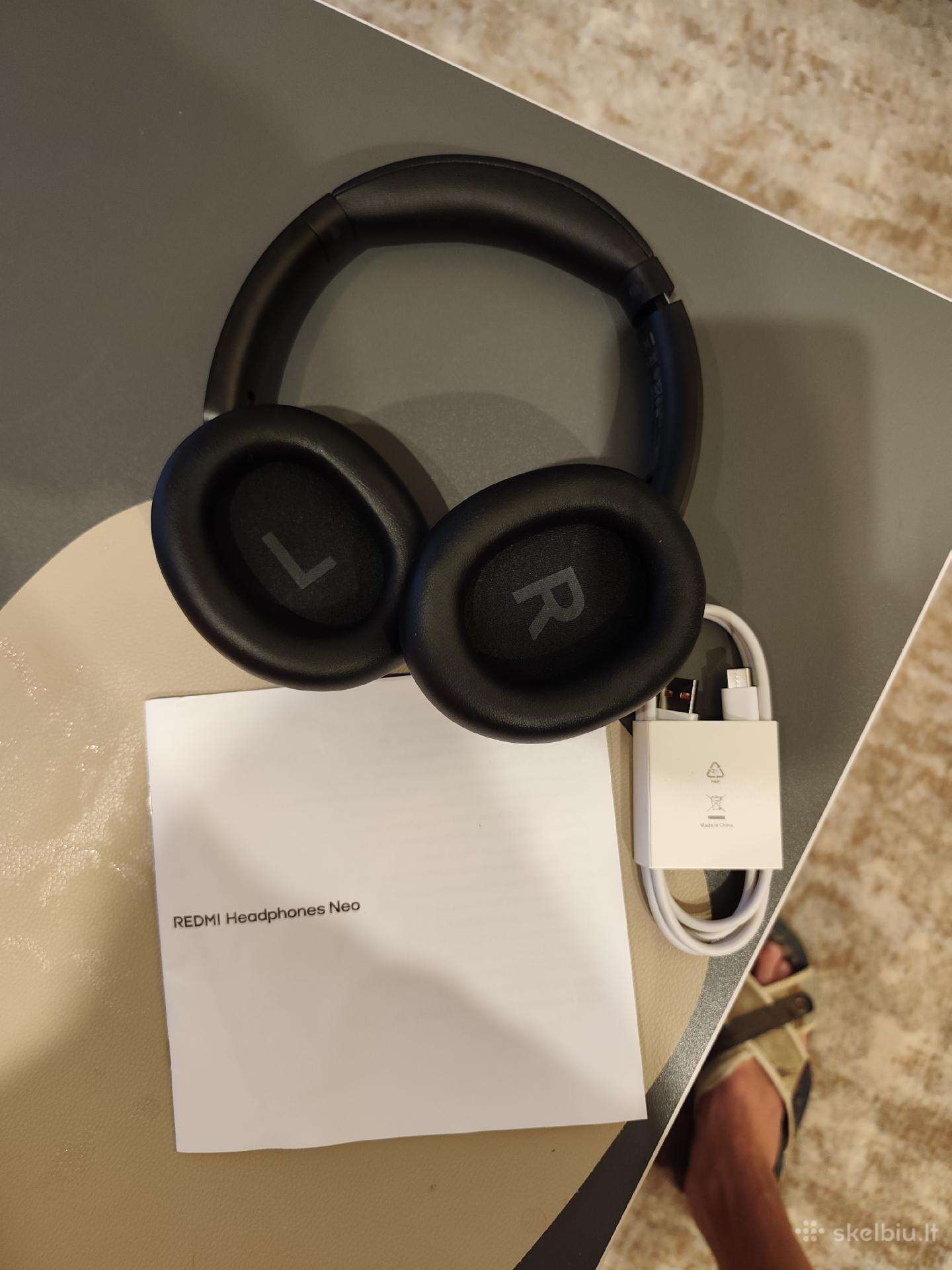 Vieną kartą naudotos Redmi neo belaidės ausinė