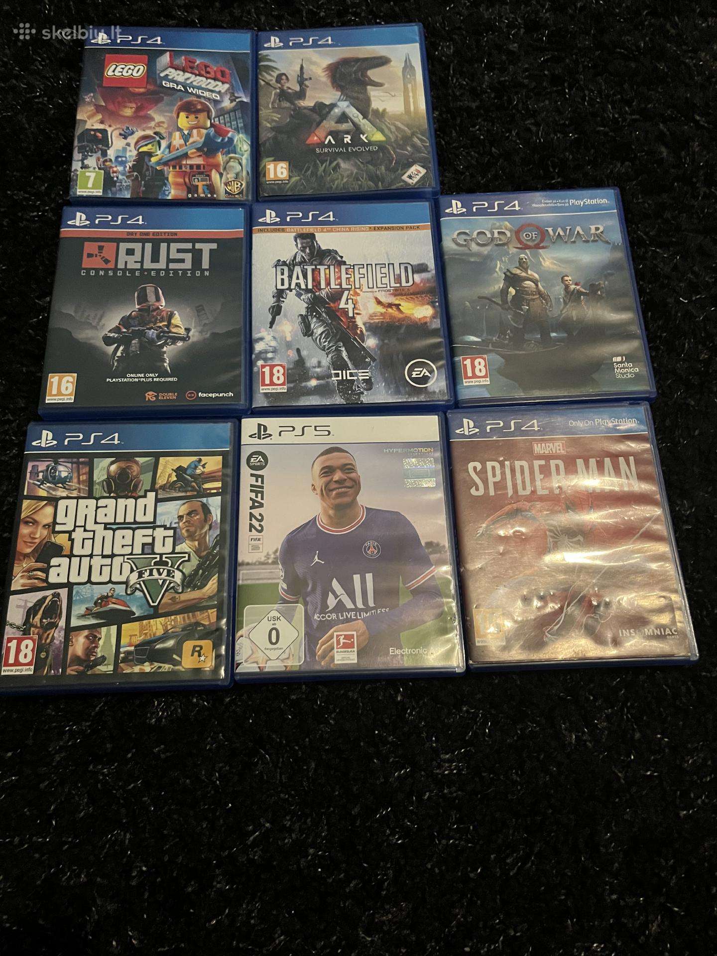 Ps5, ps4 žaidimai