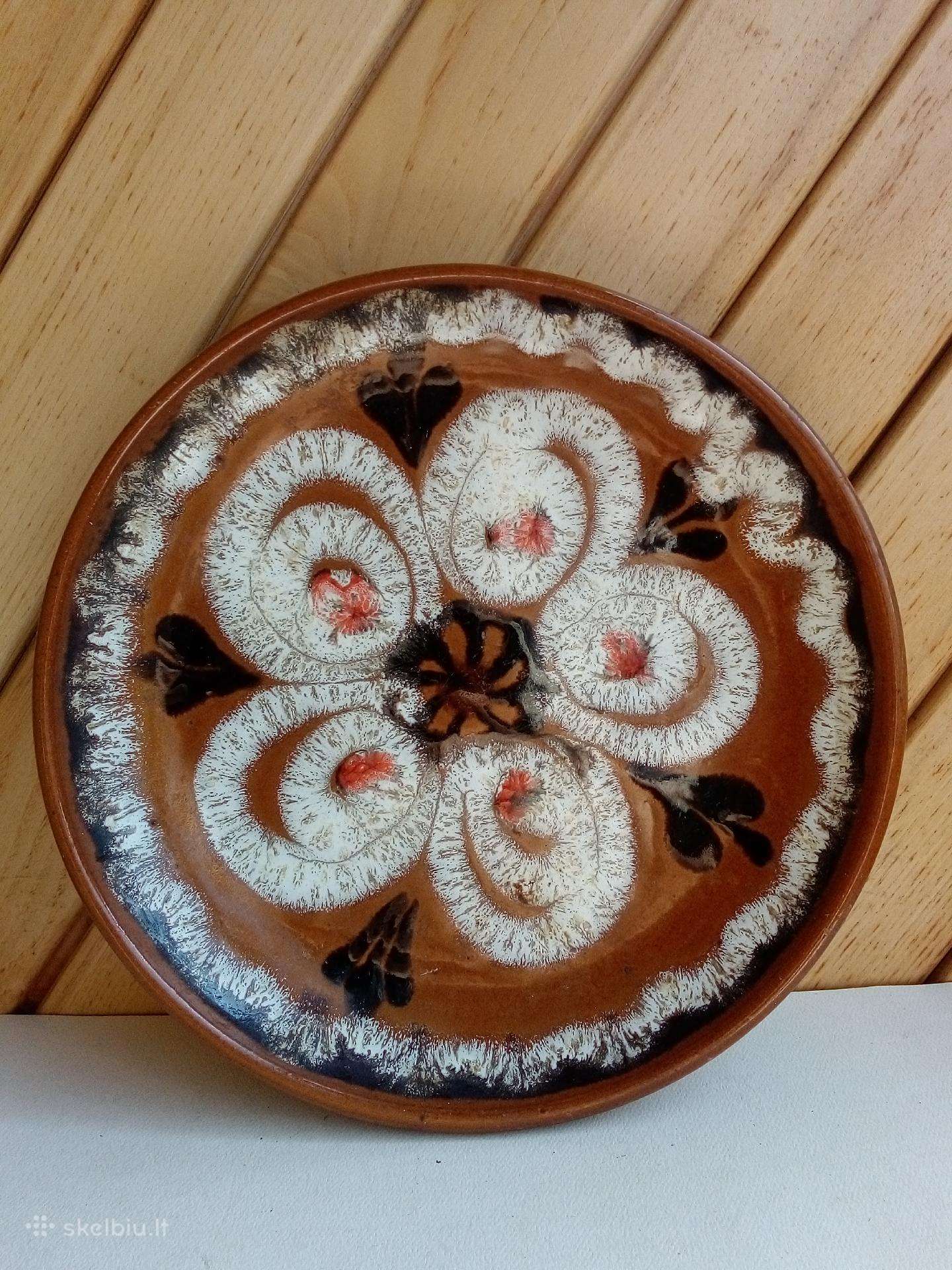 Vintažinė lėkštė, винтажная тарелка