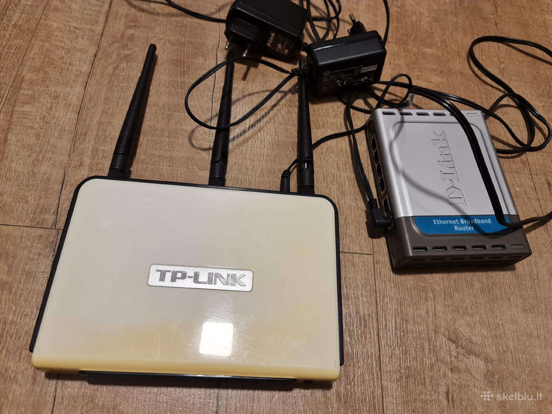Tp-link D-link Maršrutizatoriai