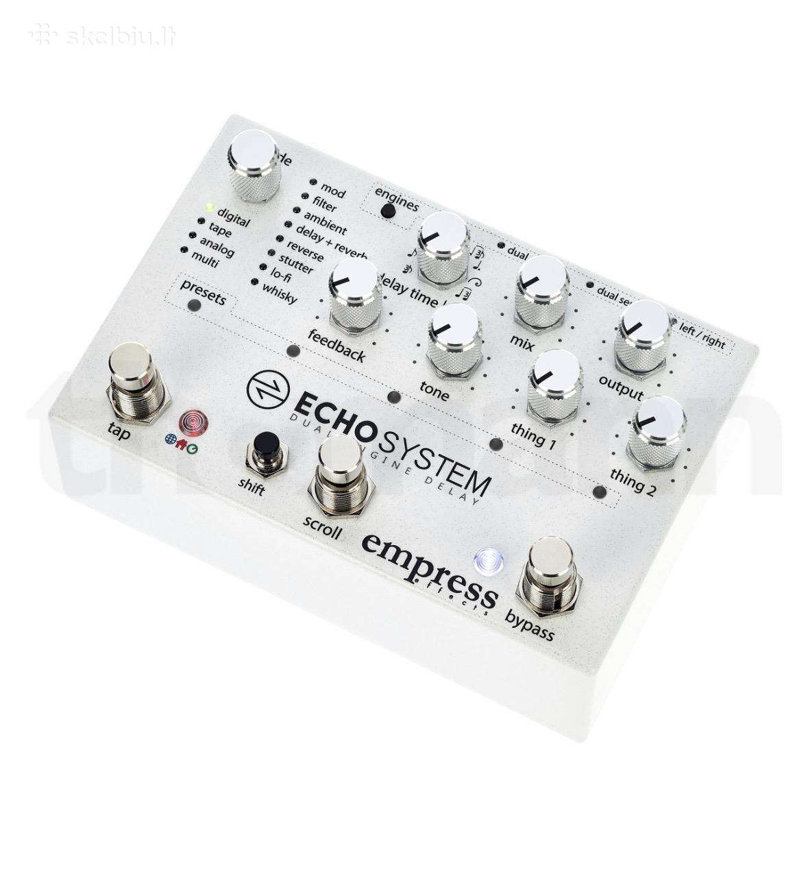 Empress echosystem pedalas