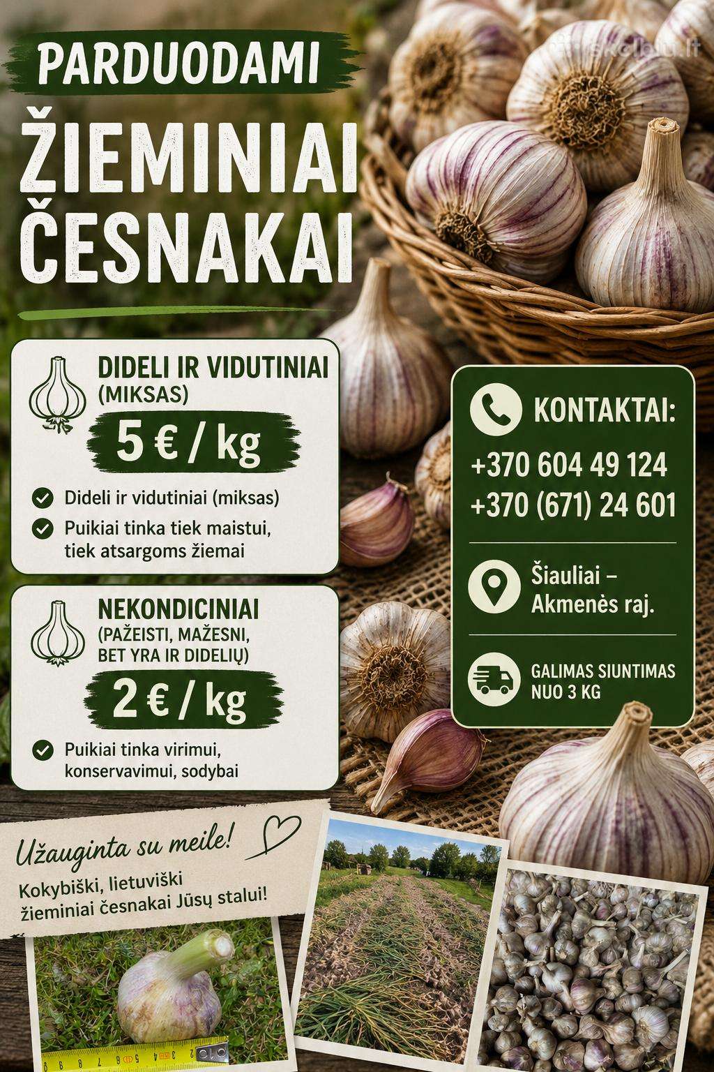 Česnakai
