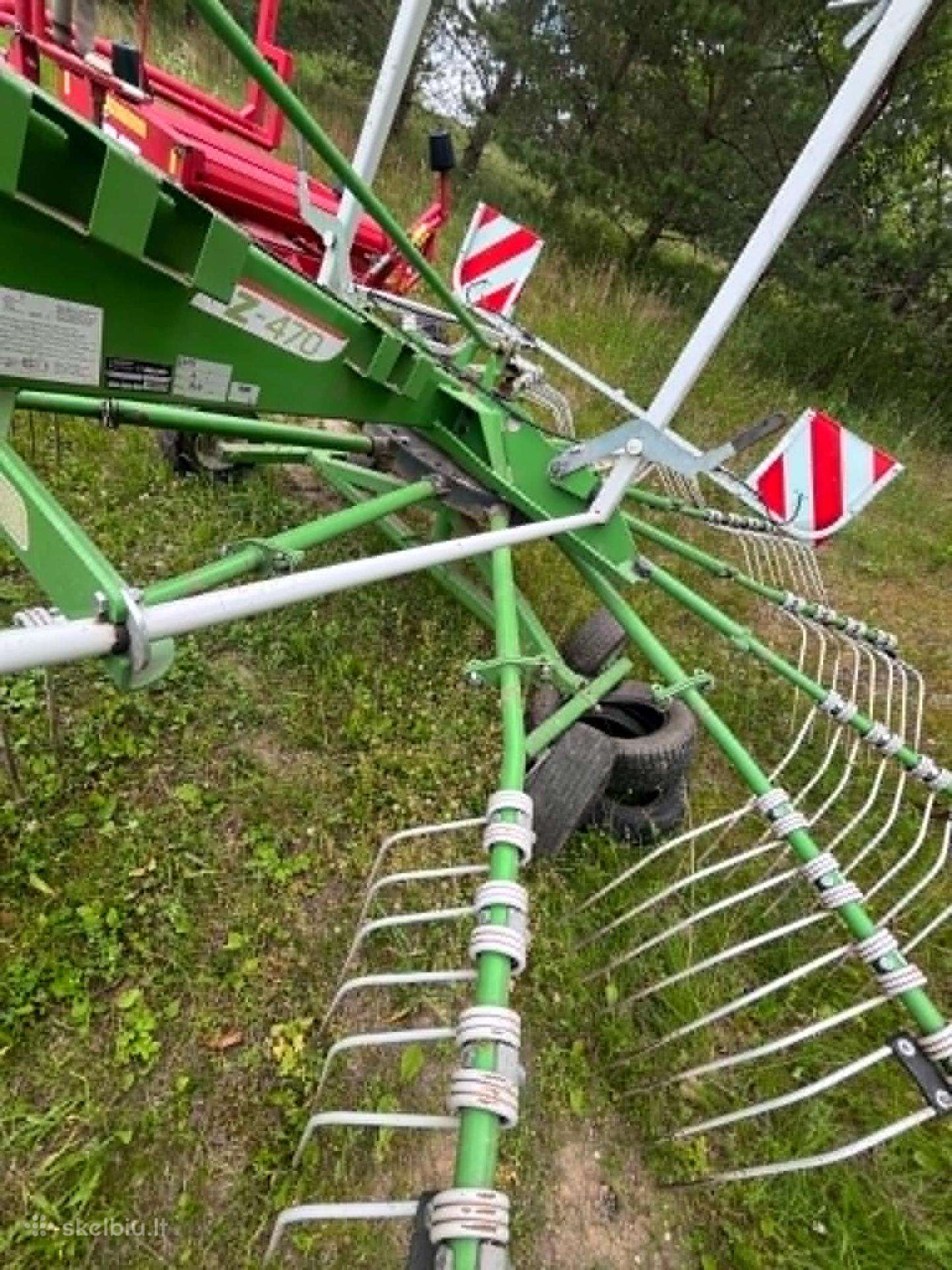SAMASZ Z-470, grėbliai