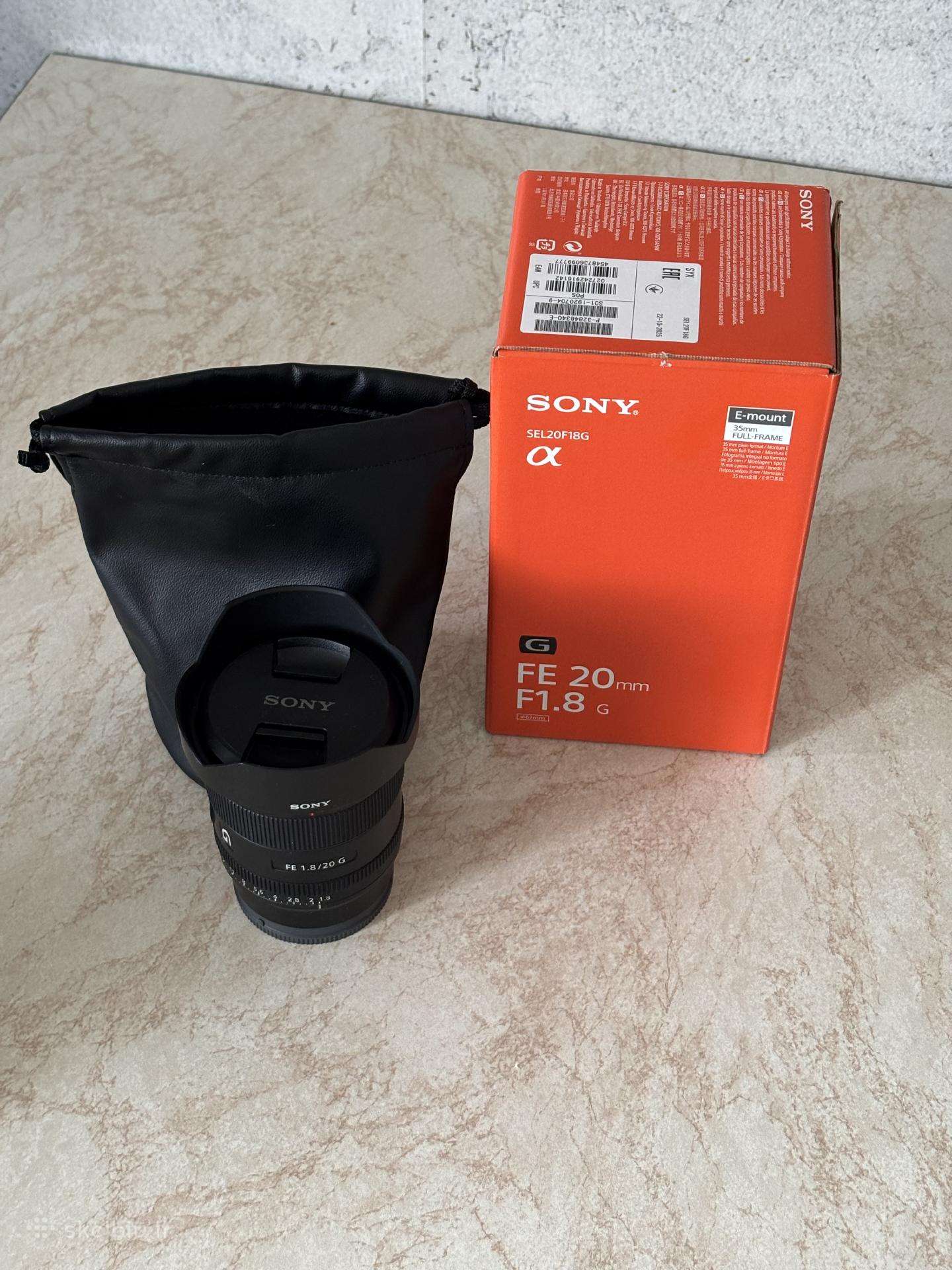 Sony Fe 20mm F1.8 G