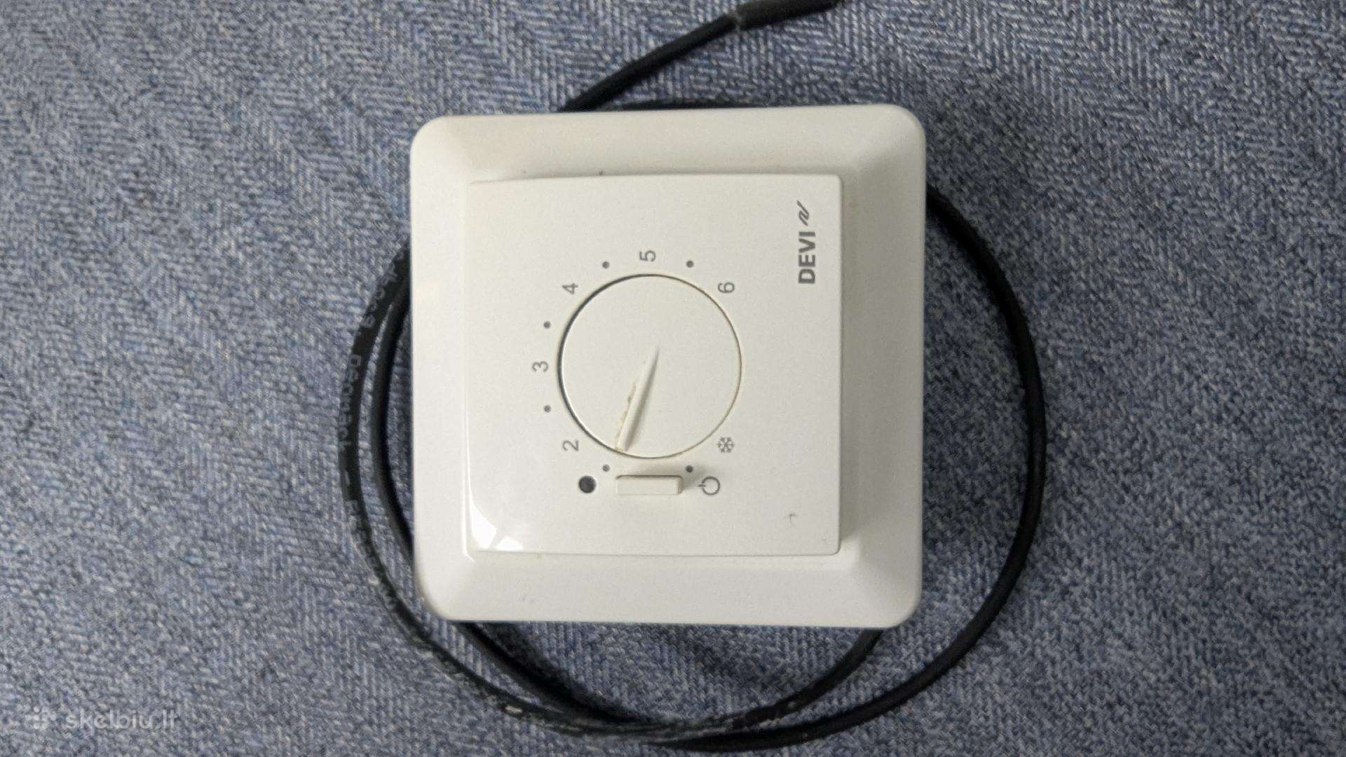 Termostatas Danfoss Devireg šildomoms grindims