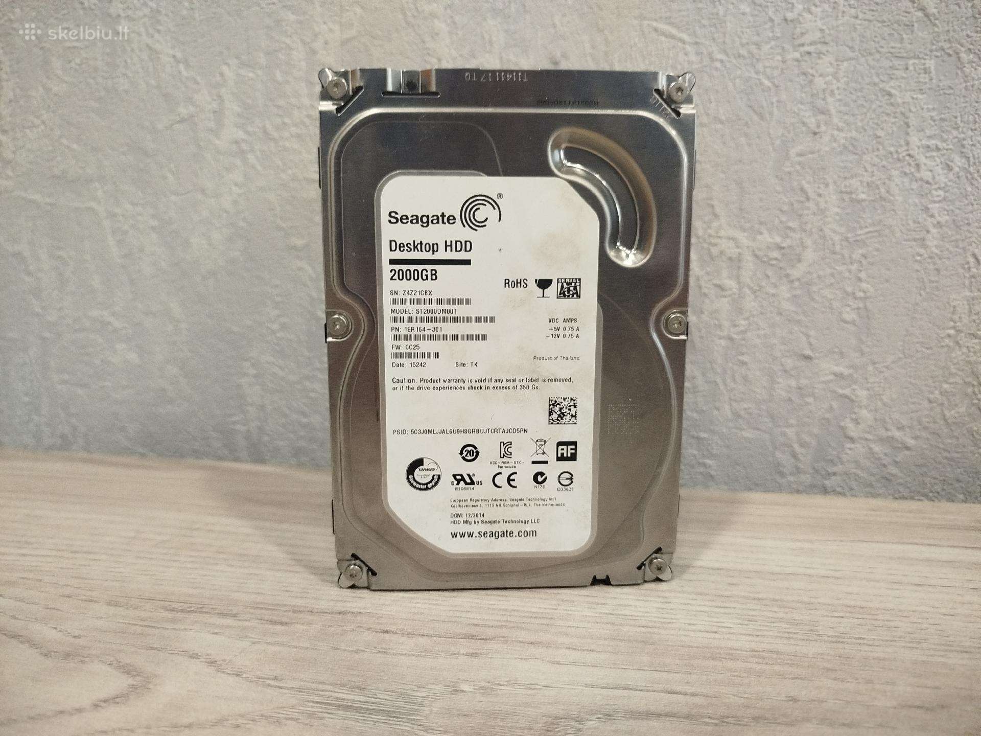 Seagate 2tb HDD