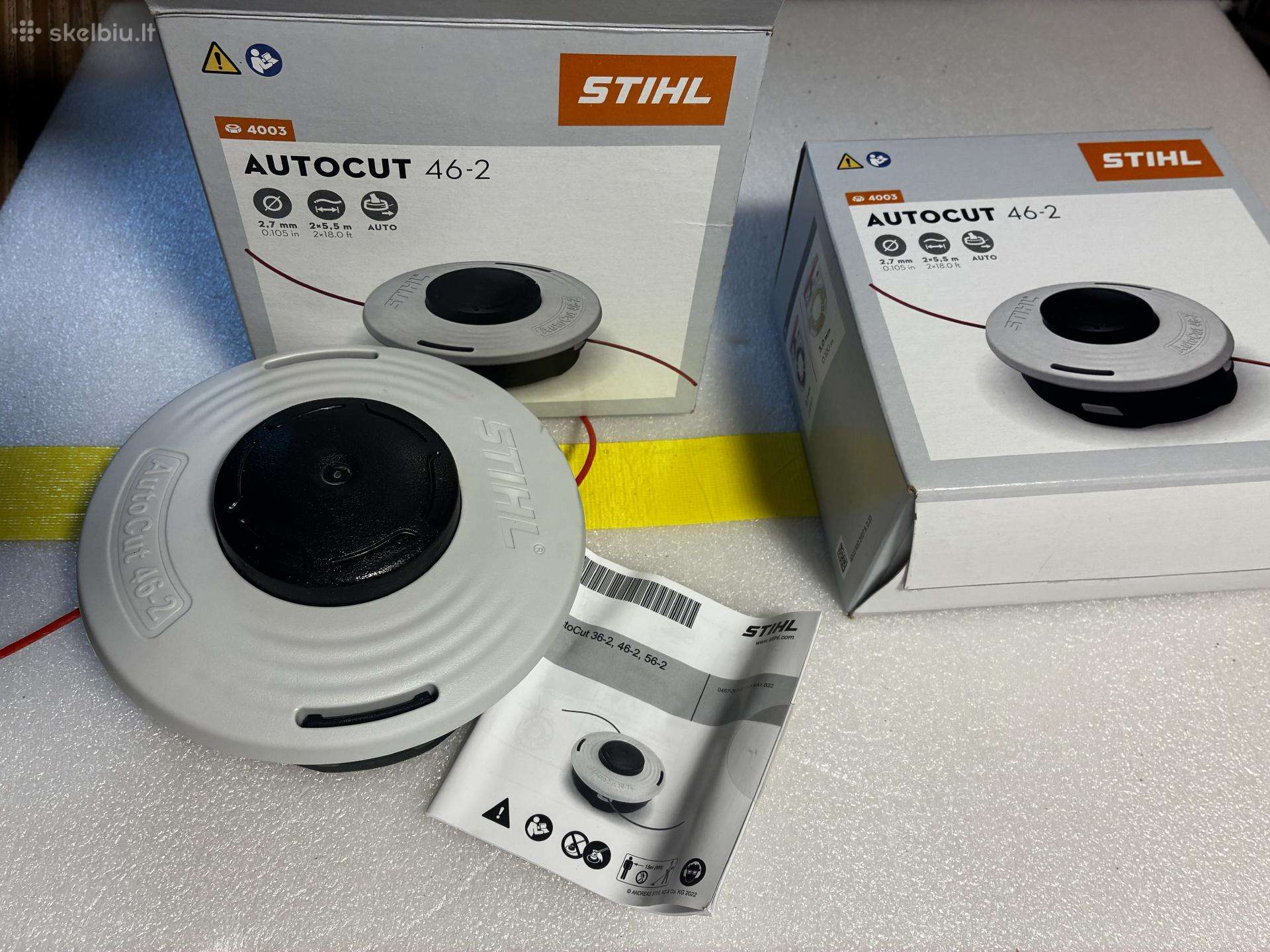 Parduodu stihl autocut 46-2 trimerio galvas