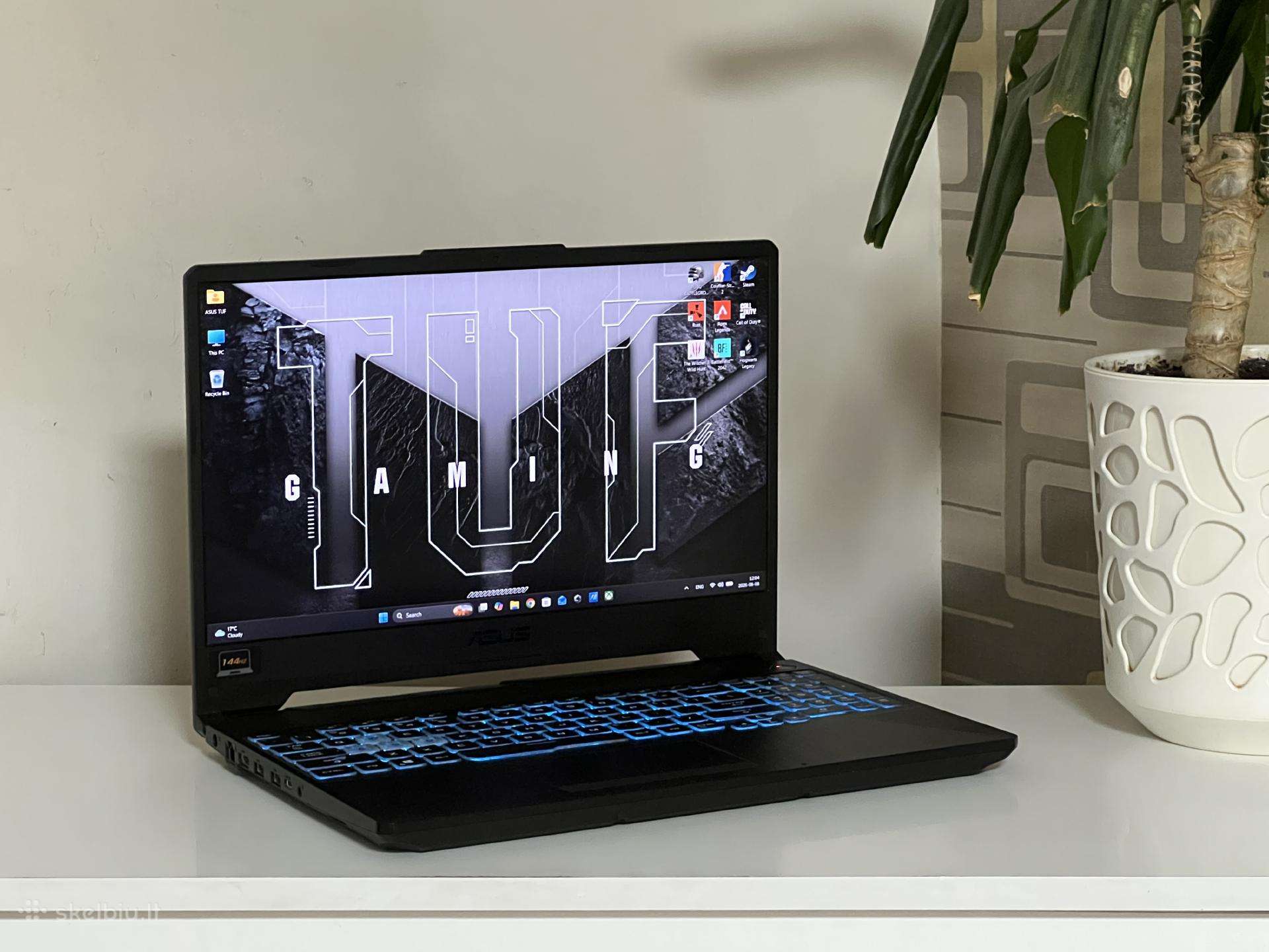 Parduodamas Asus Tuf su Gtx 1660ti, I7-10k, 144hz.