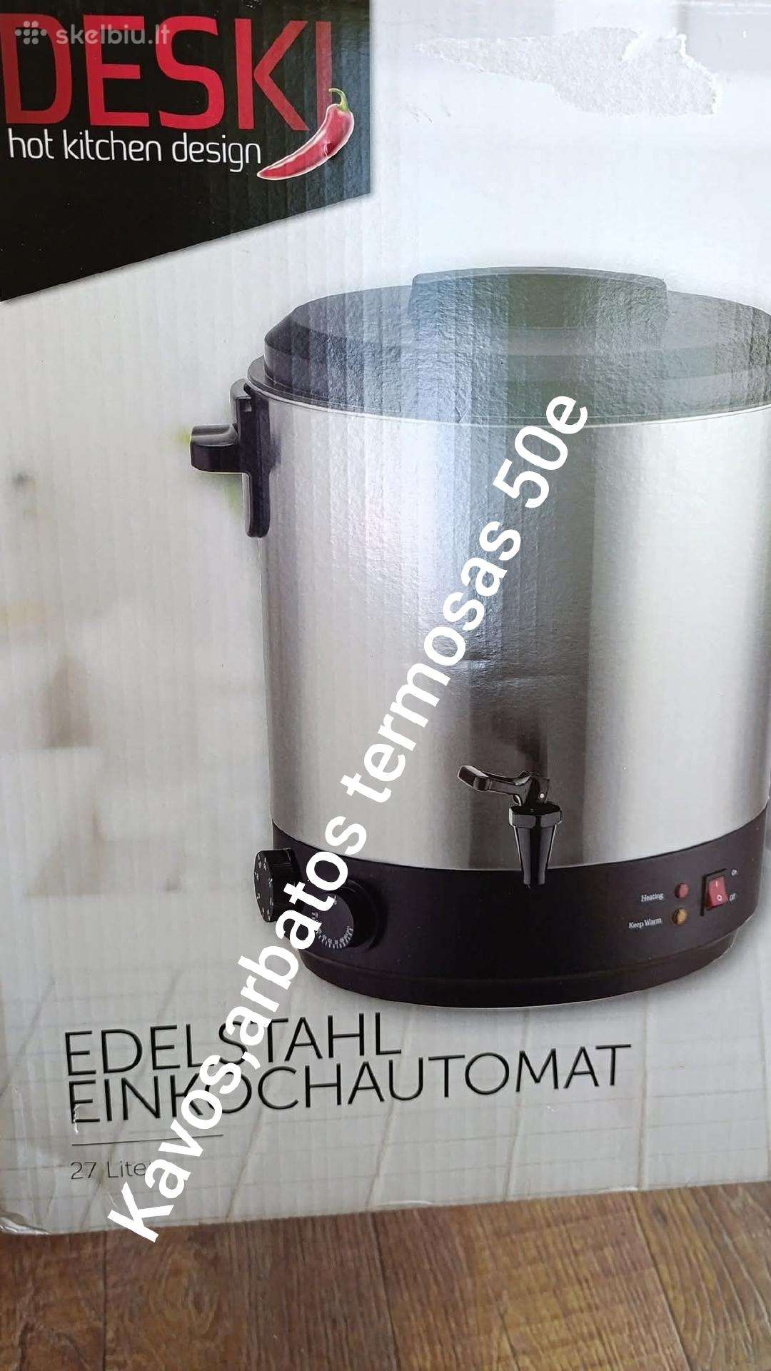 Karšto gėrimo termosas,elektrinis
