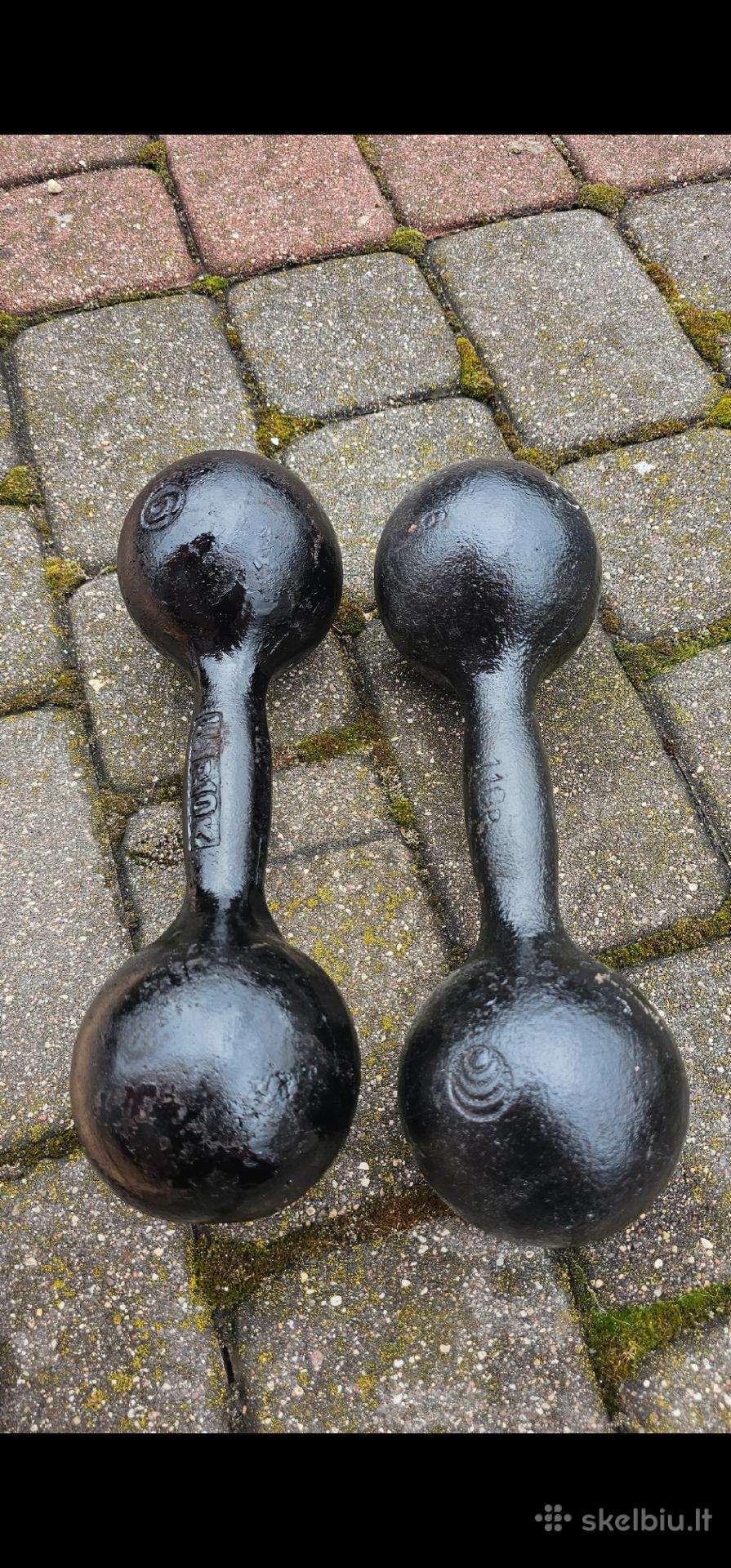 Hanteliai po 6kg 2vnt