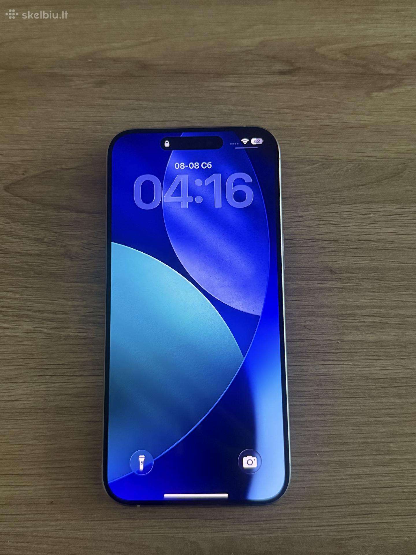 Parduodu iPhone 15 Pro Max White