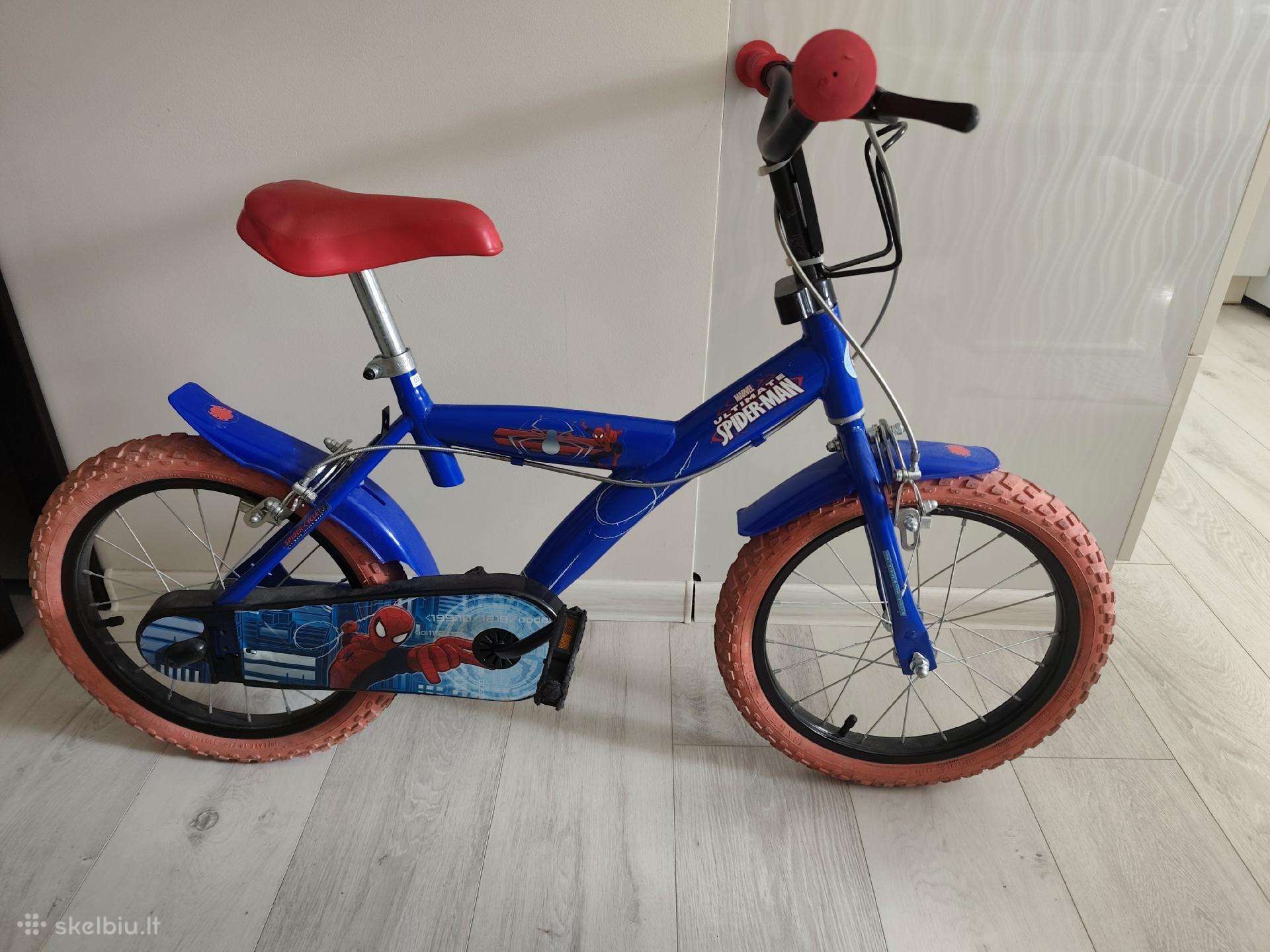 Vaikiškas dviratis Spider - man