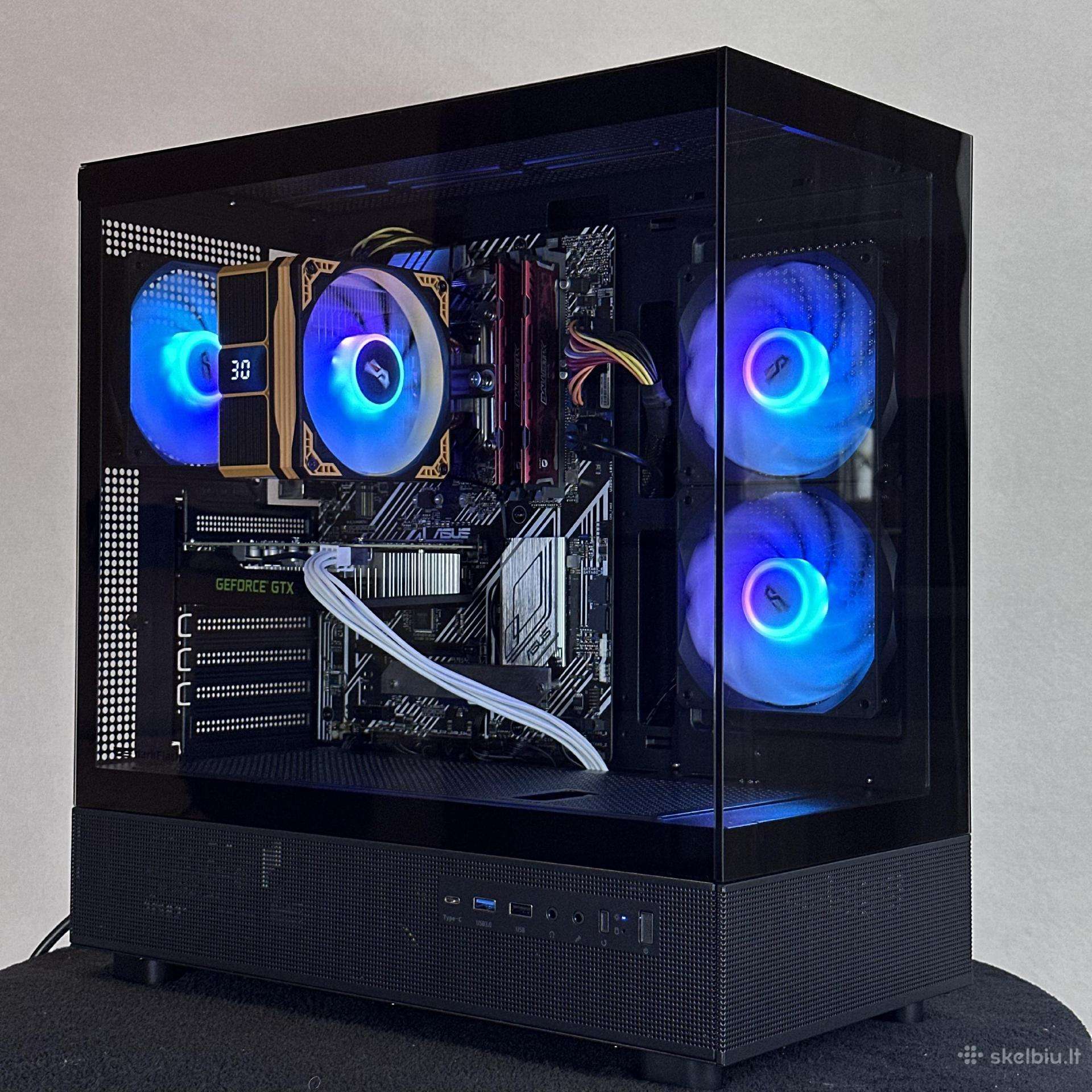 Žaidimų kompiuteris i5 Gtx 1660 super 16gb