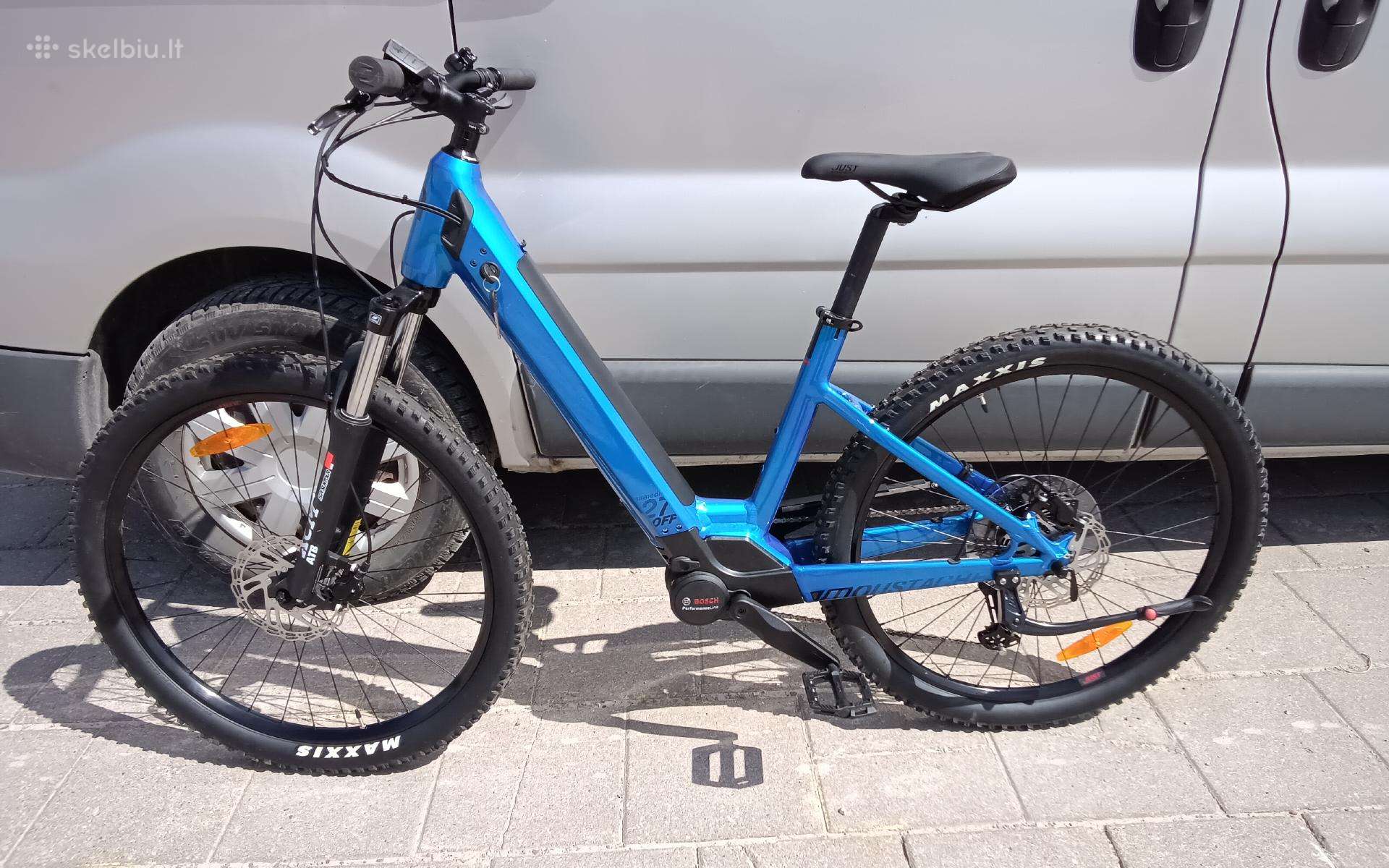Naujas elektrinis kalnų dviratis Moustachf