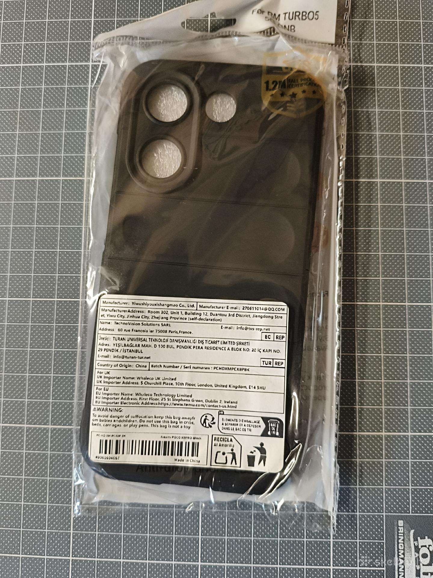 Poco X8 pro dėklas.