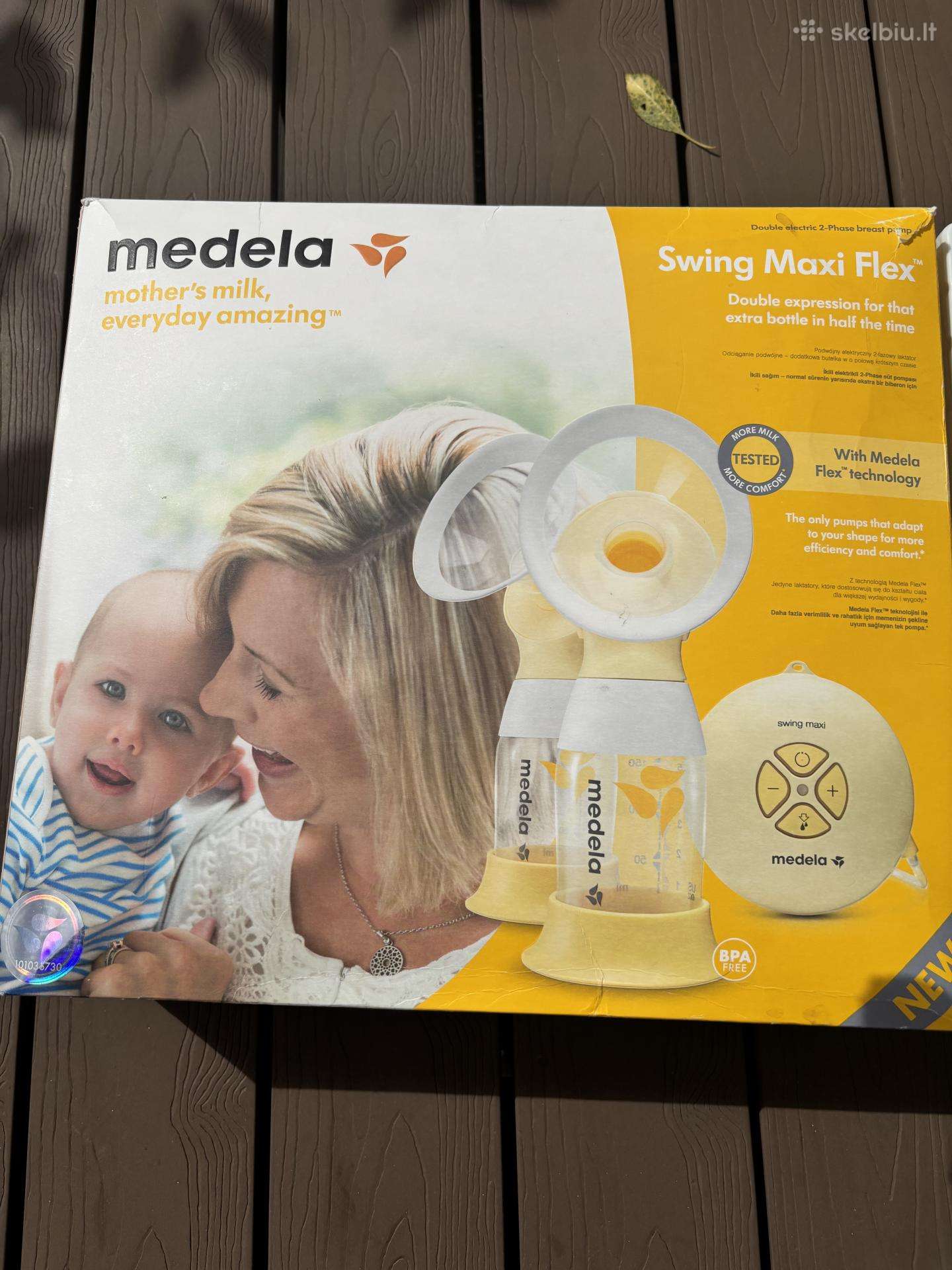 Elektrinis dvigubas pientraukis Medela Swing Maxi