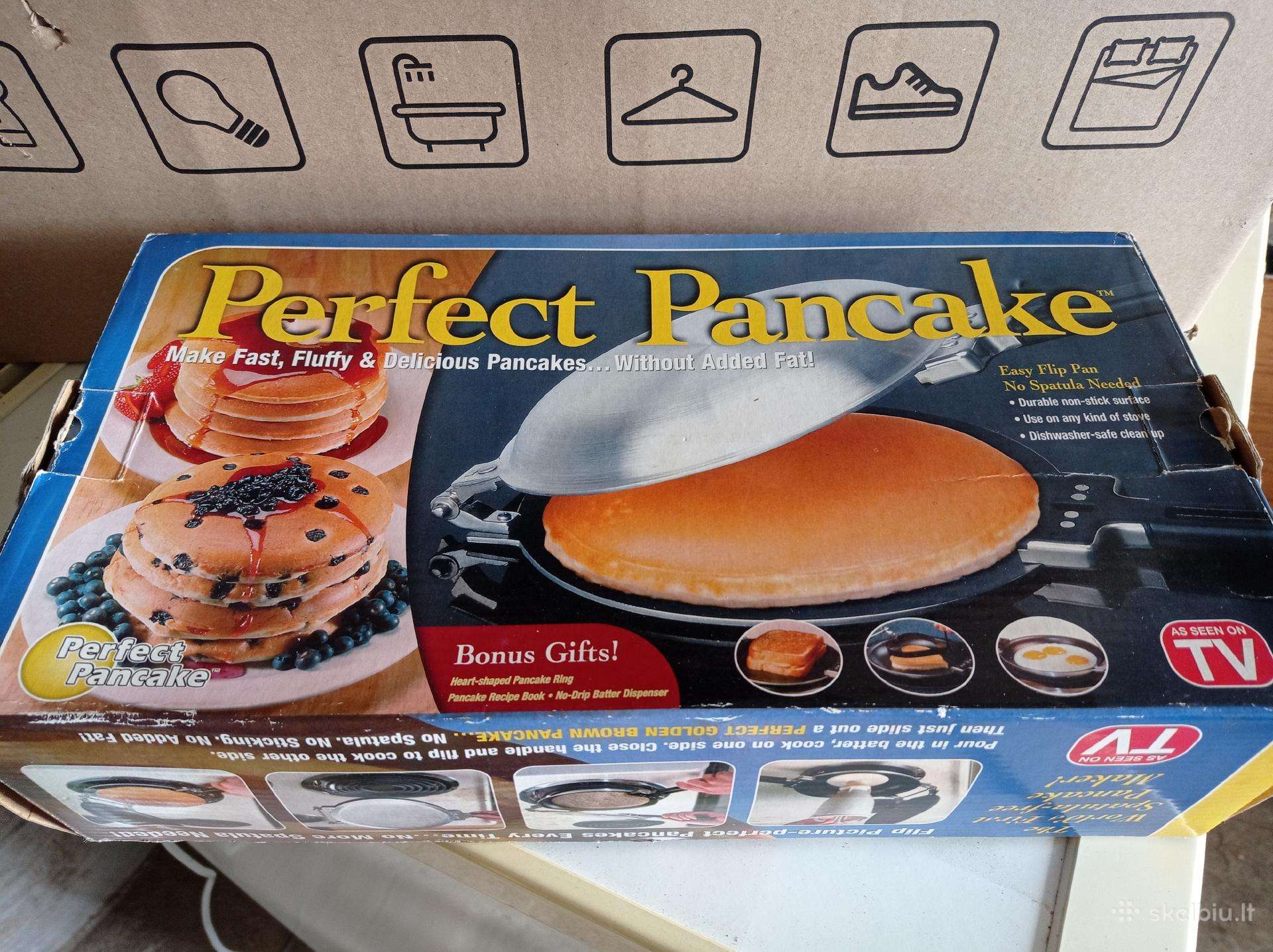 Apverčiama blynų keptuvė Perfect Pancake
