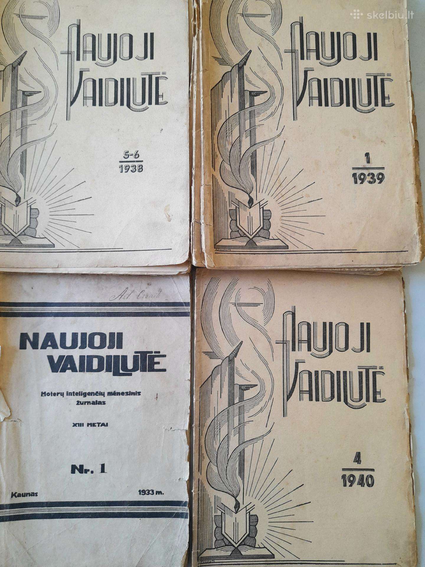 Žurnalas "Naujoji Vaidilutė" 1933m.-1940m.