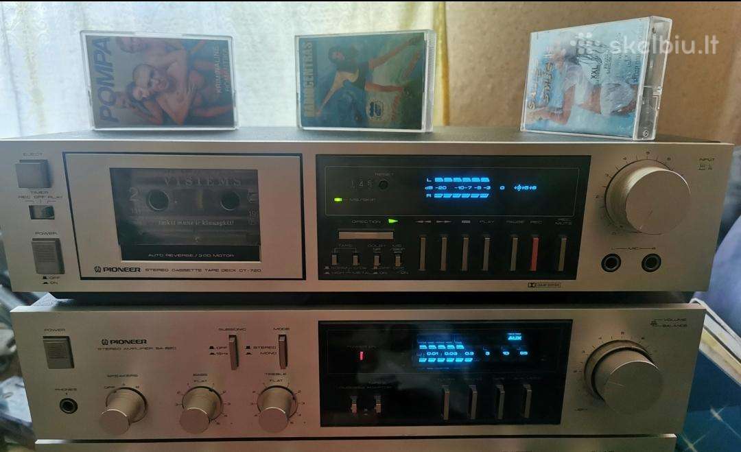 Pioneer "blue" serijos