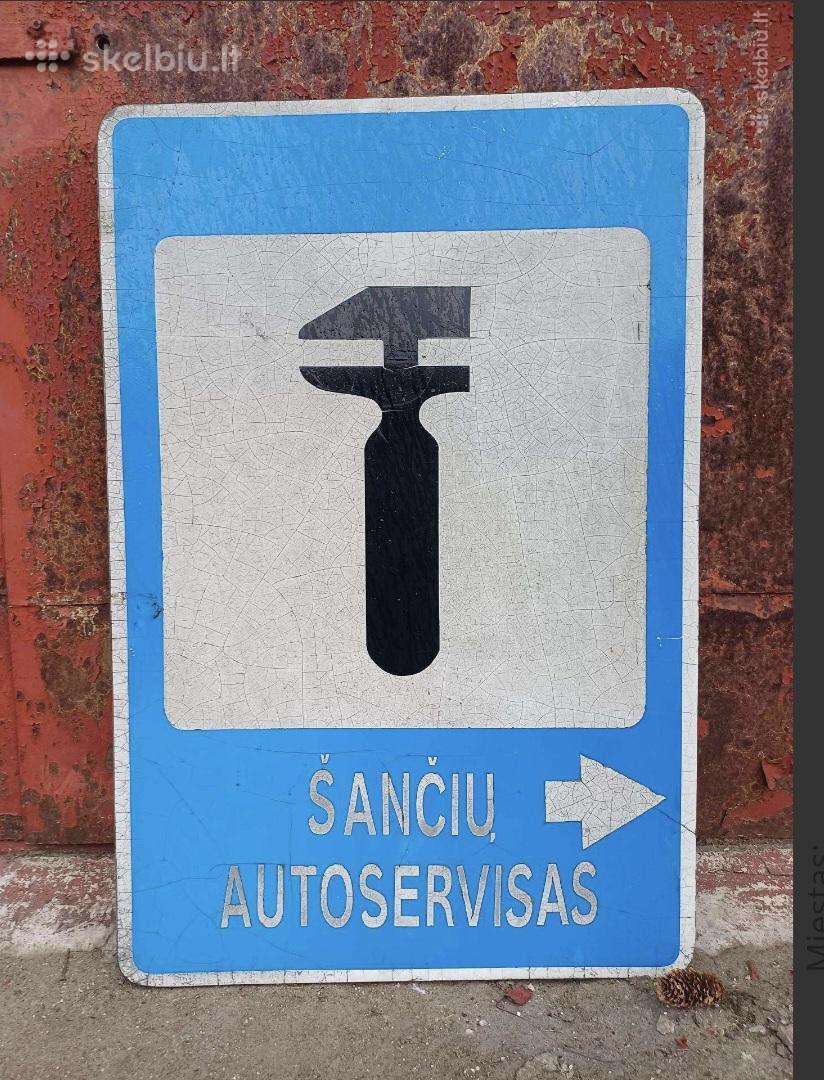 Auroserviso ženklas