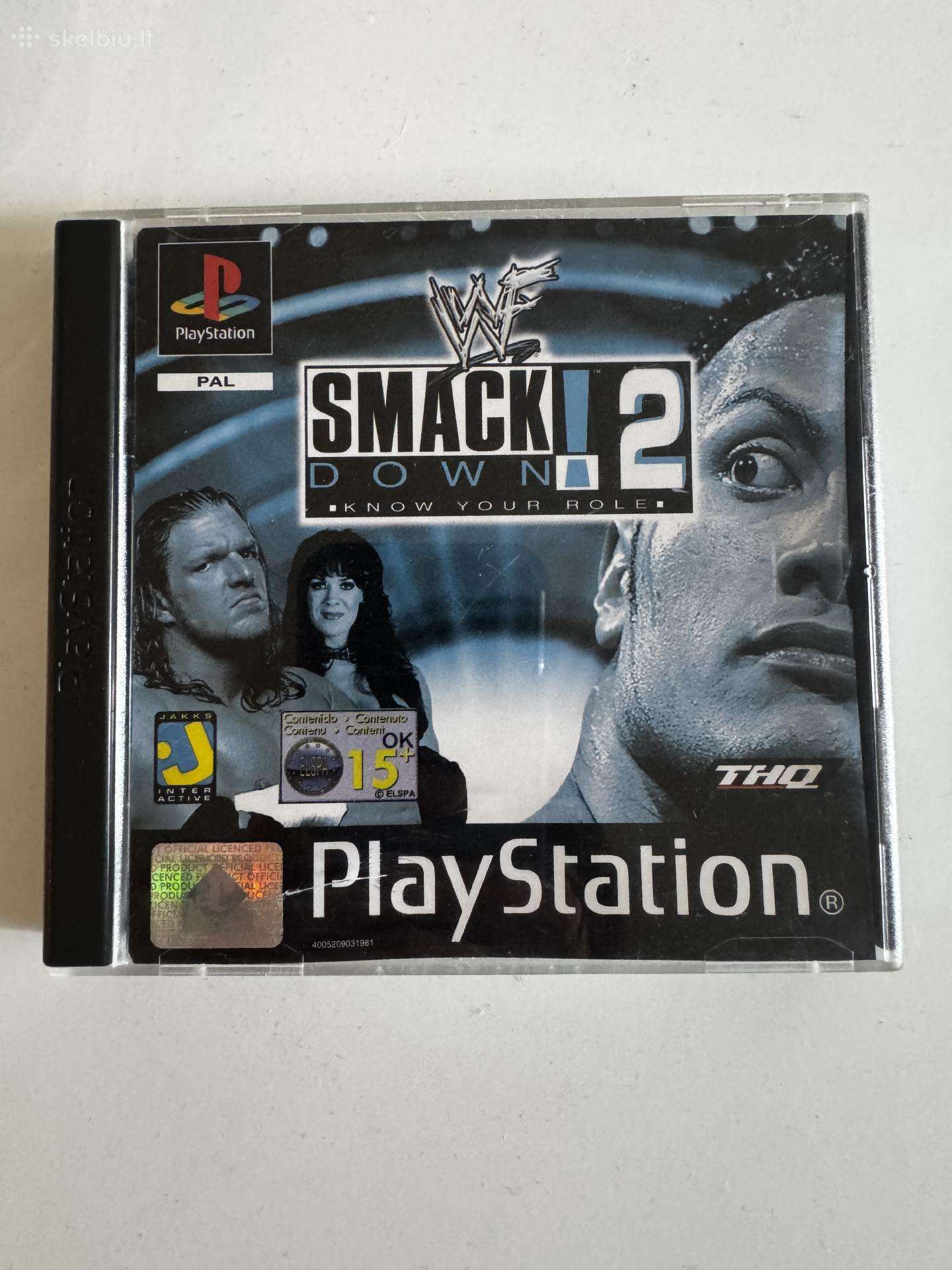 Wwf Smackdown 2!: Know your Role (Ps1)