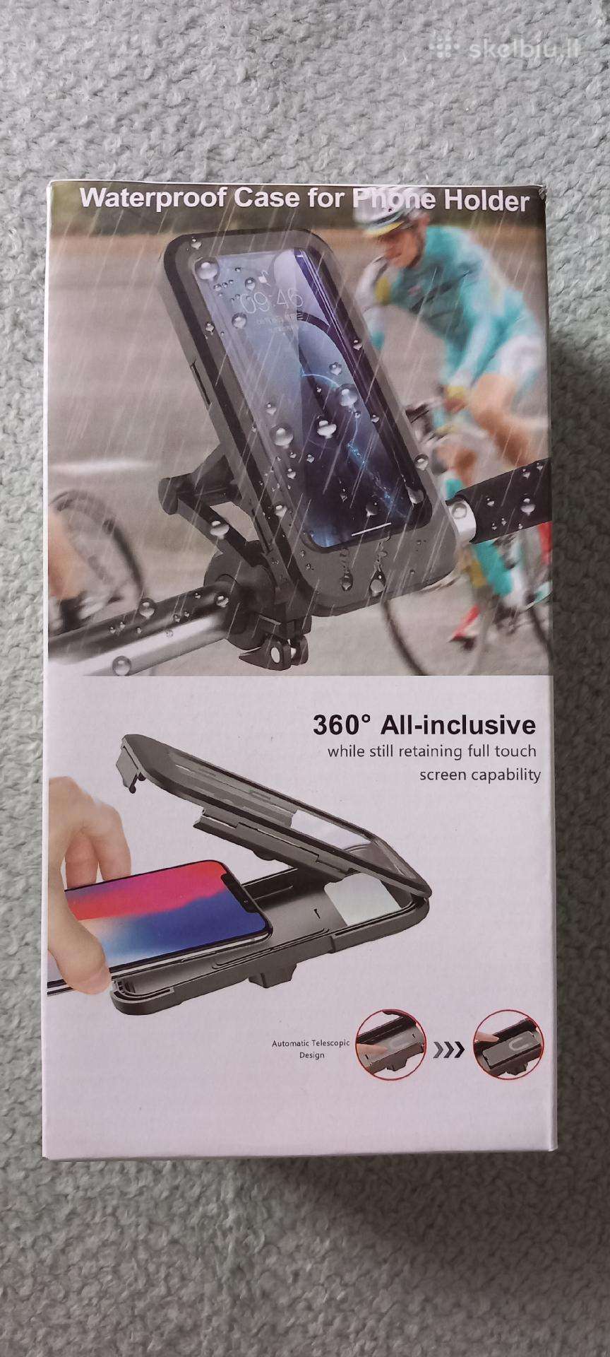 Telefono laikiklis dviračiui/motociklui