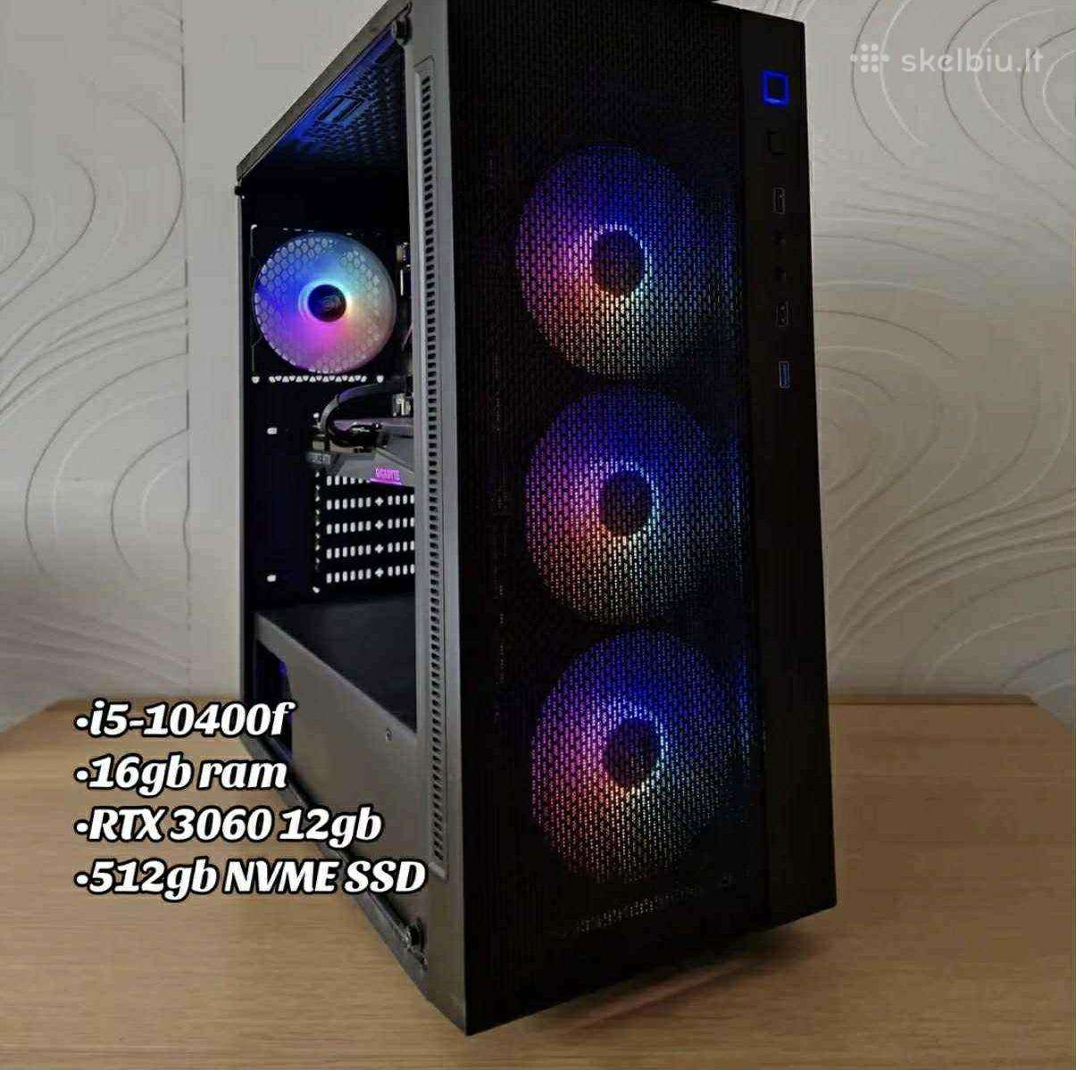 Parduodu gaming pc 500e