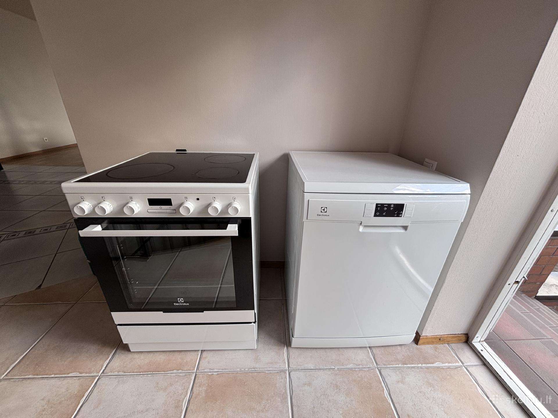 Electrolux indaplovė ir viryklė