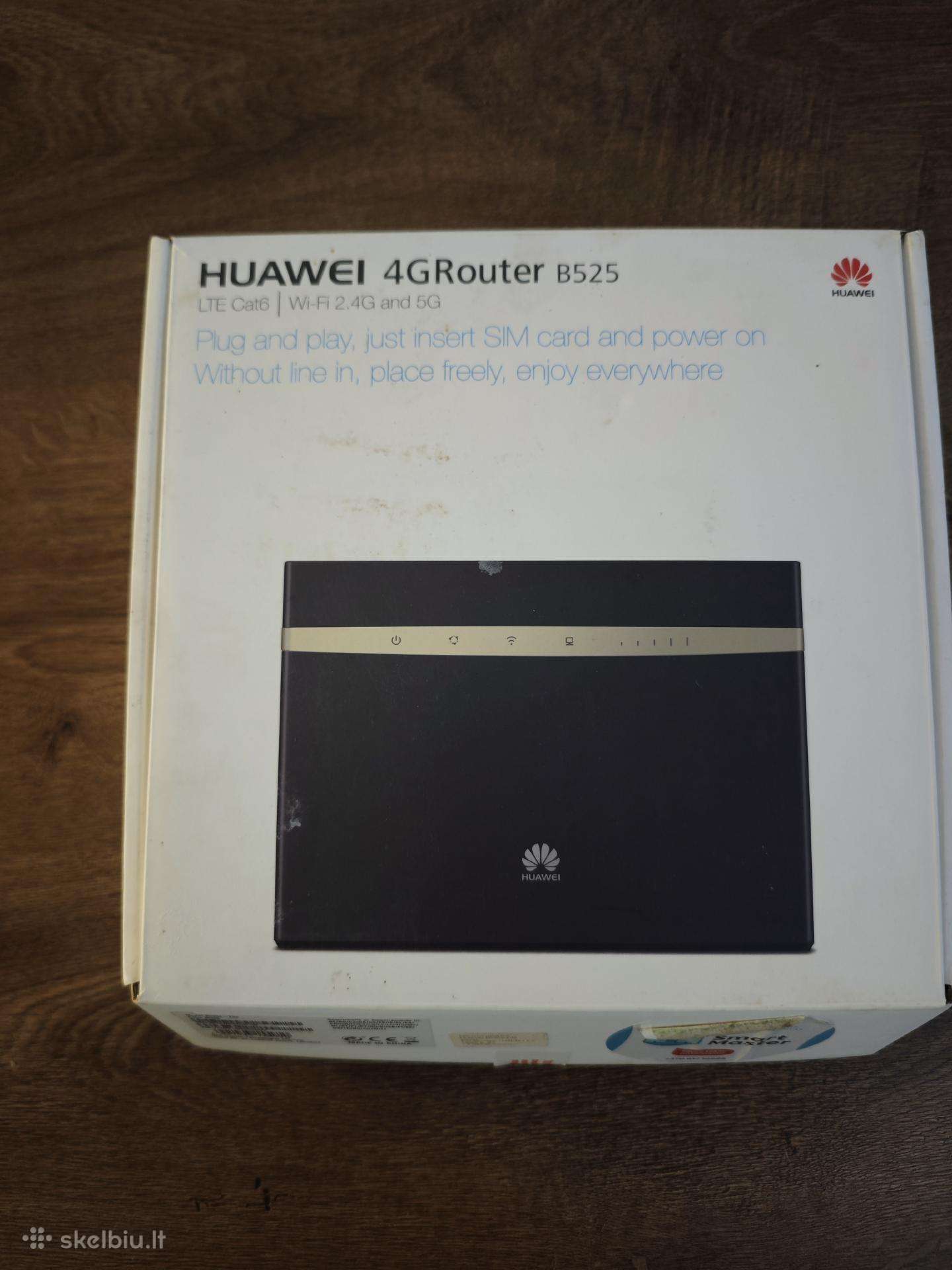 Huawei B525 4G Lte Cat6 maršrutizatorius